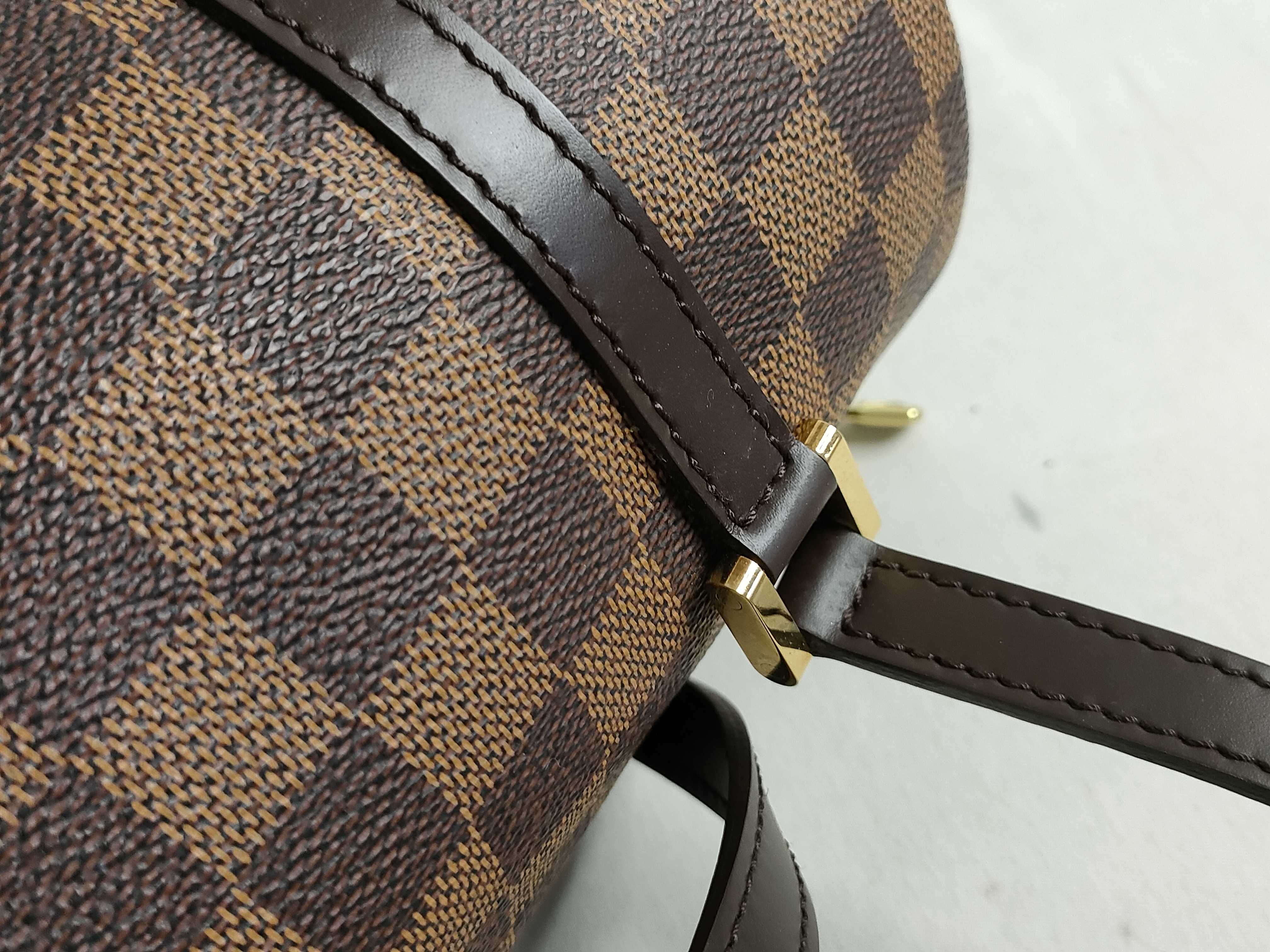 Damier Papillon PM N51304 DU1023 Brown Handbag — view 5