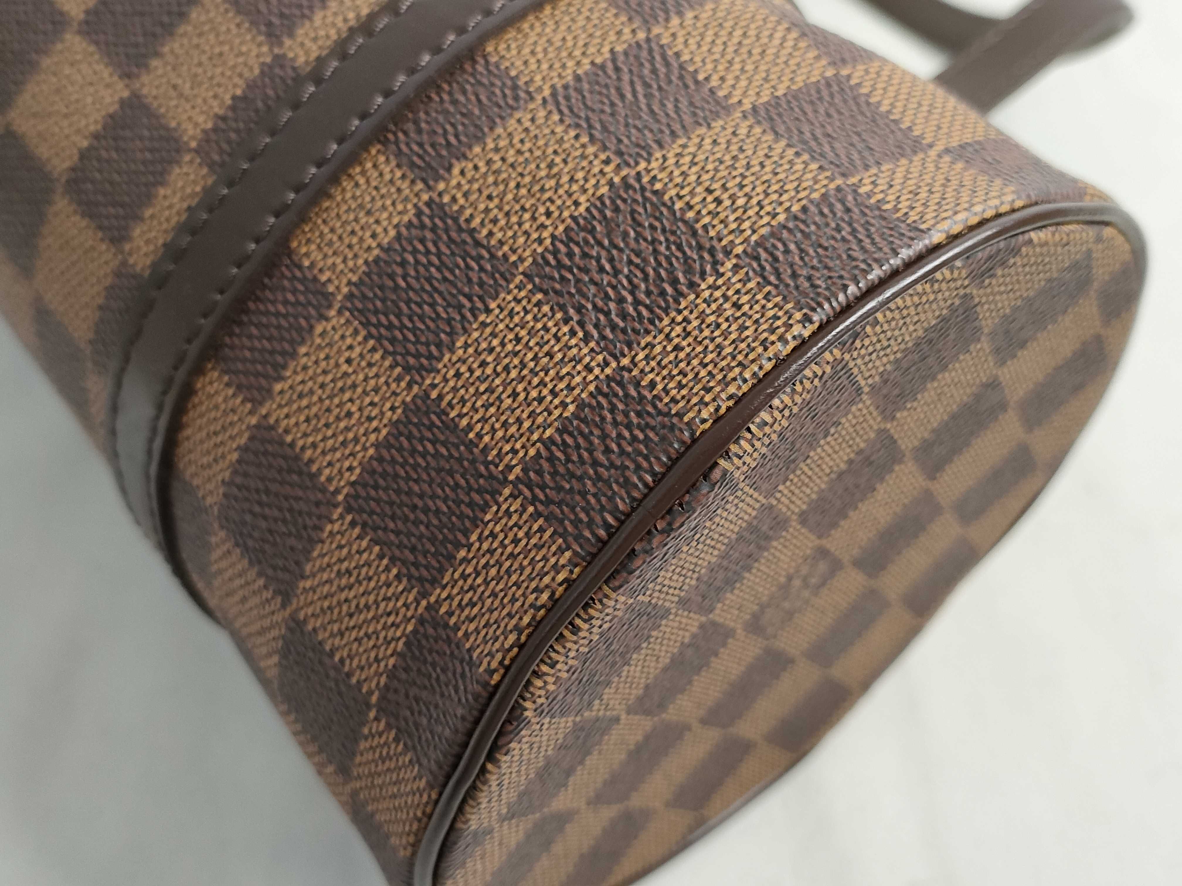 Damier Papillon PM N51304 DU1023 Brown Handbag — view 6