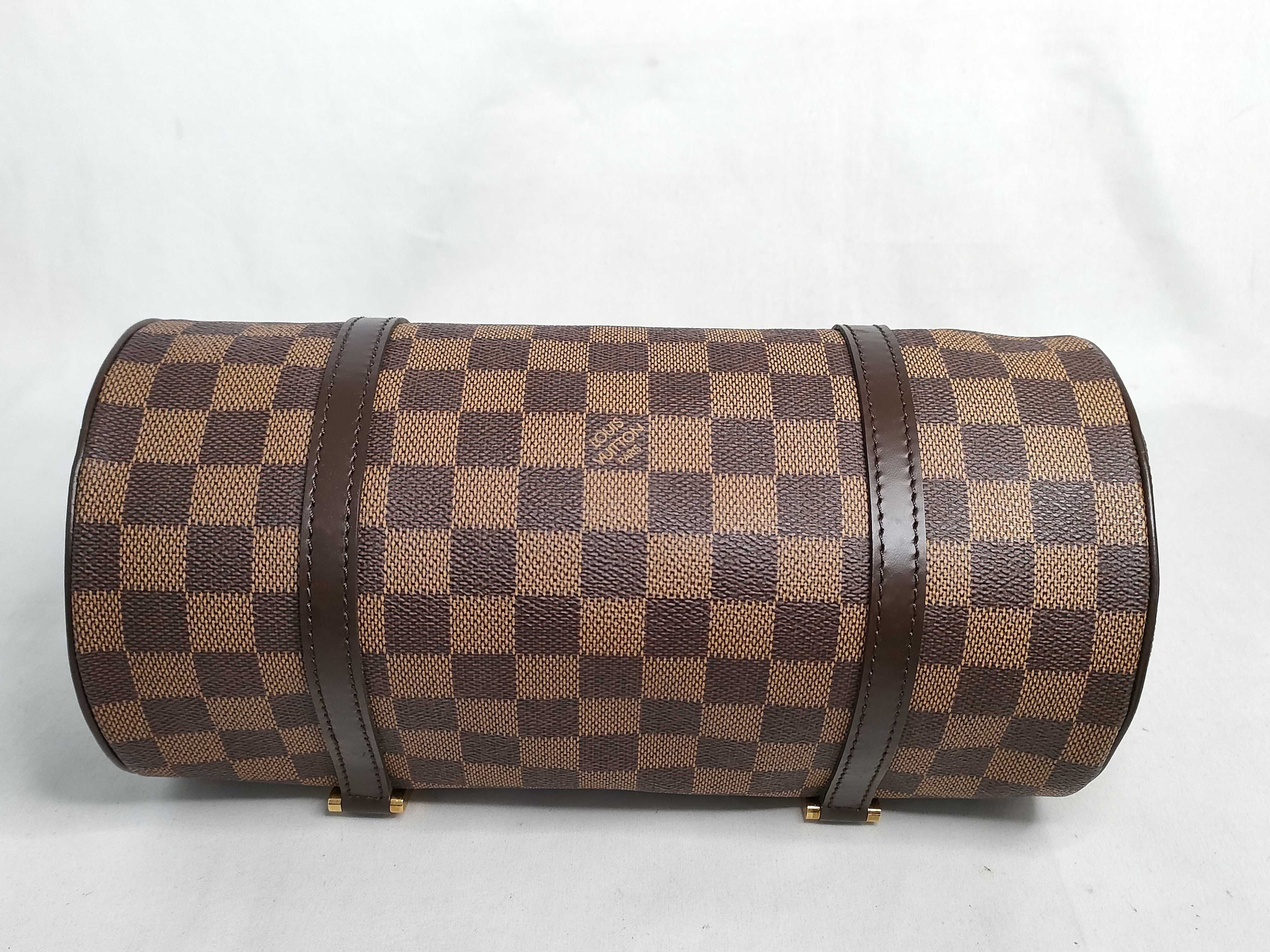 Damier Papillon PM N51304 DU1023 Brown Handbag — view 7