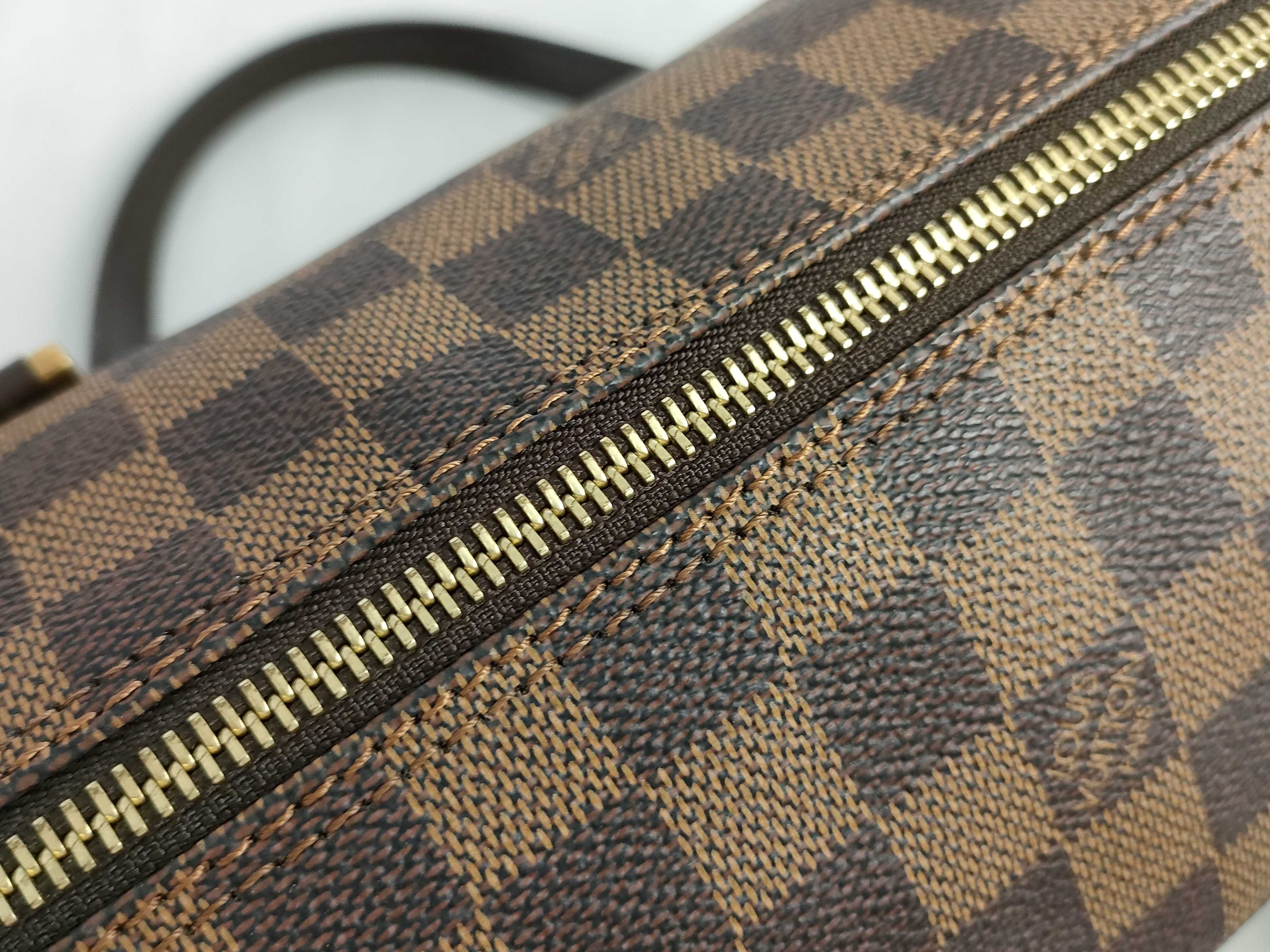 Damier Papillon PM N51304 DU1023 Brown Handbag — view 8