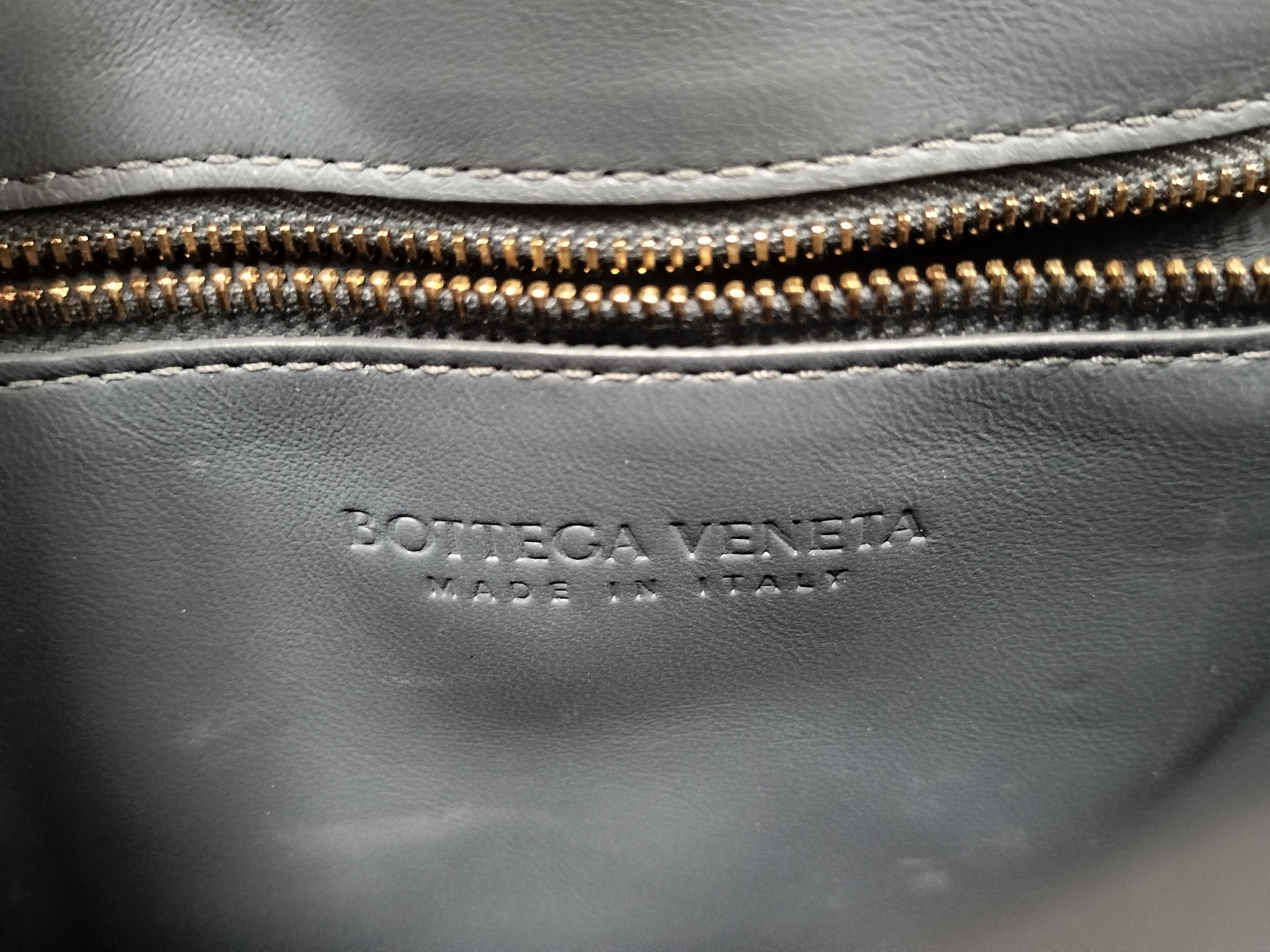 Padded Cassette Leather Shoulder Bag — view 12
