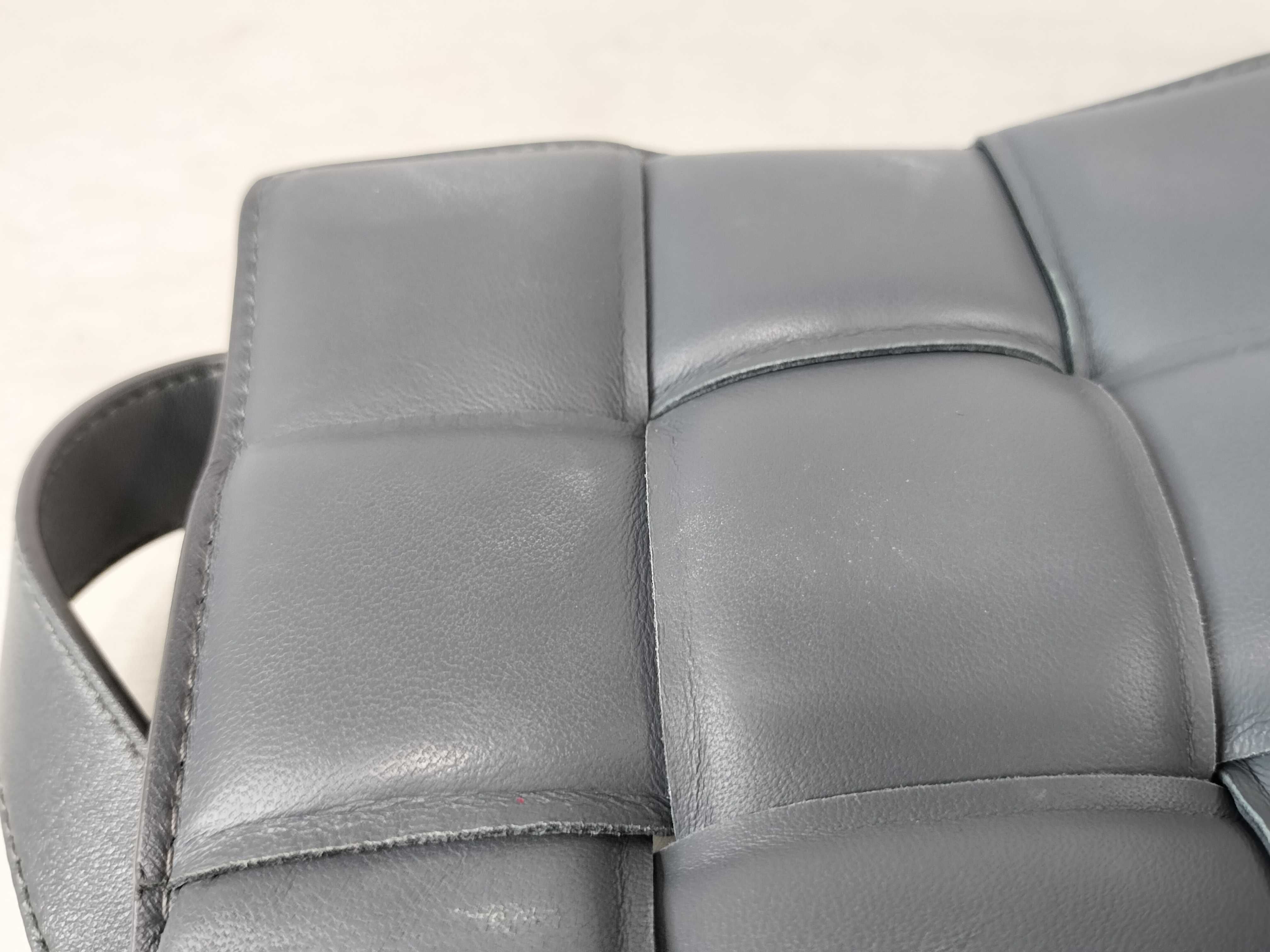 Padded Cassette Leather Shoulder Bag — view 14