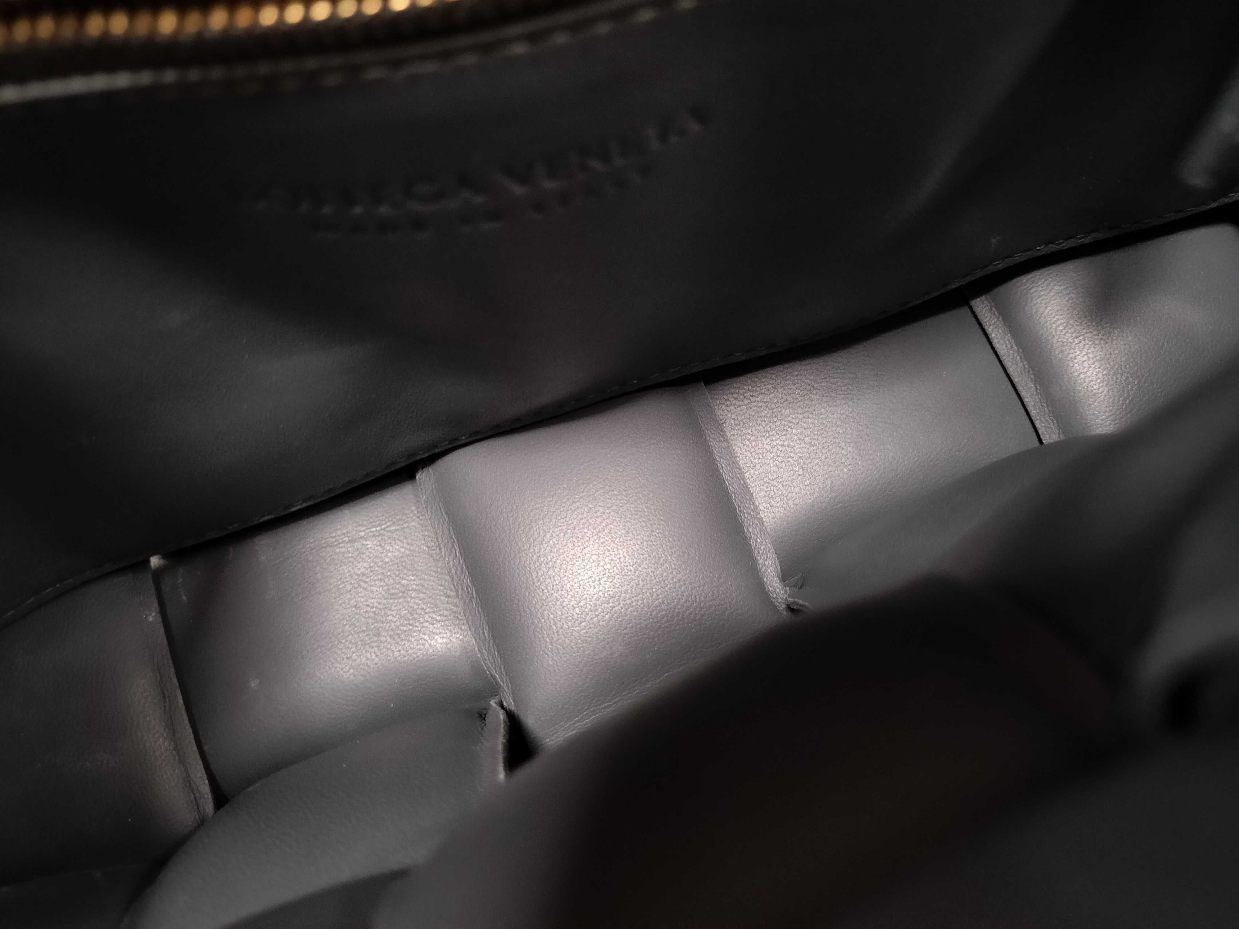 Padded Cassette Leather Shoulder Bag — view 10