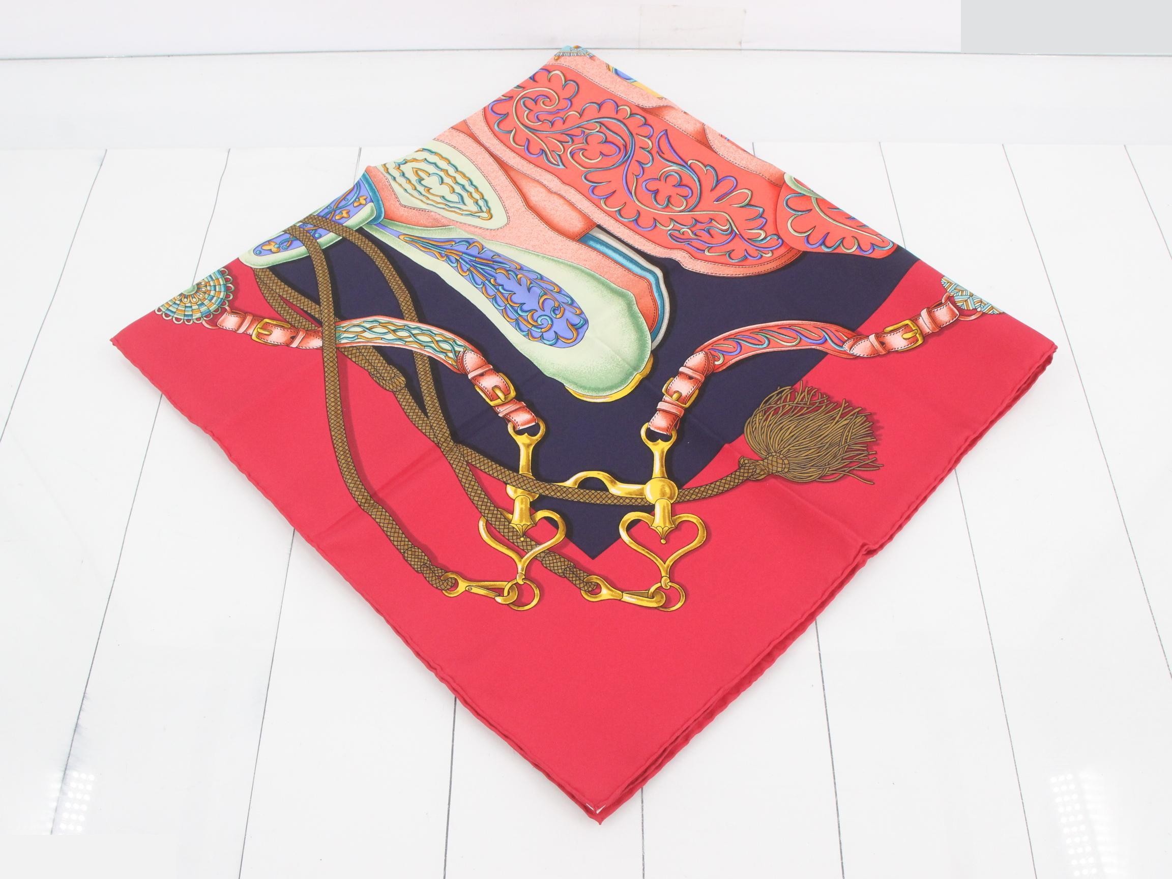 Carre 90 Festival Silk Scarf — view 2