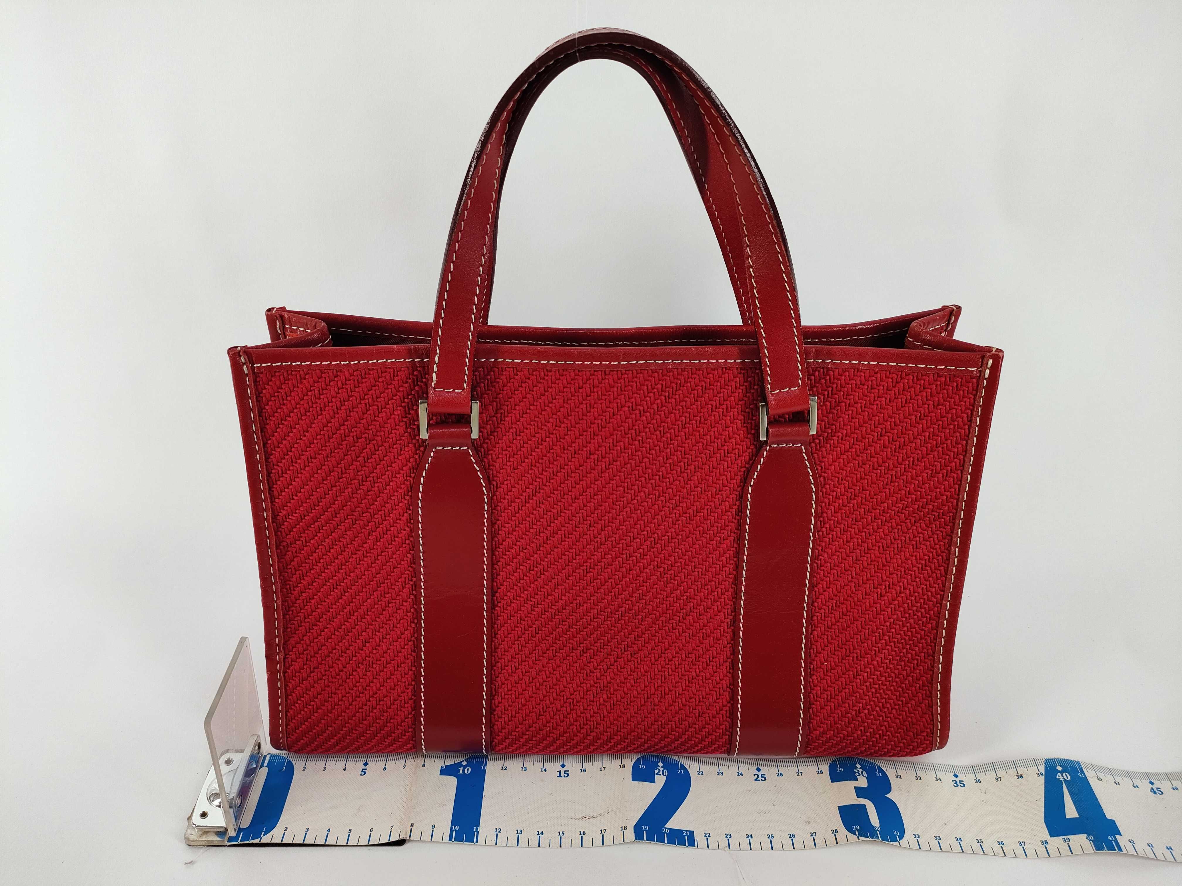 handbag, red handbag — view 2