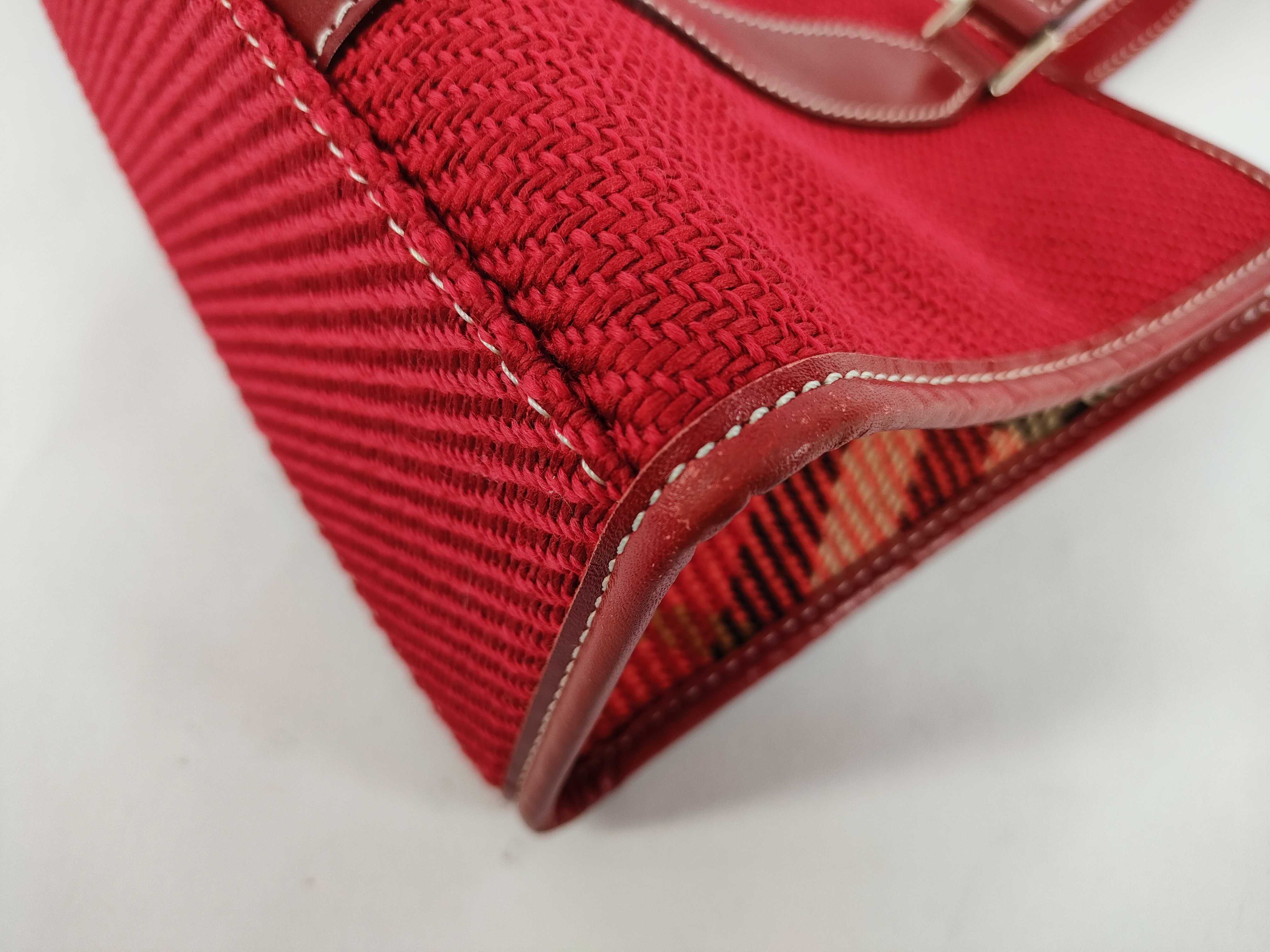 handbag, red handbag — view 6