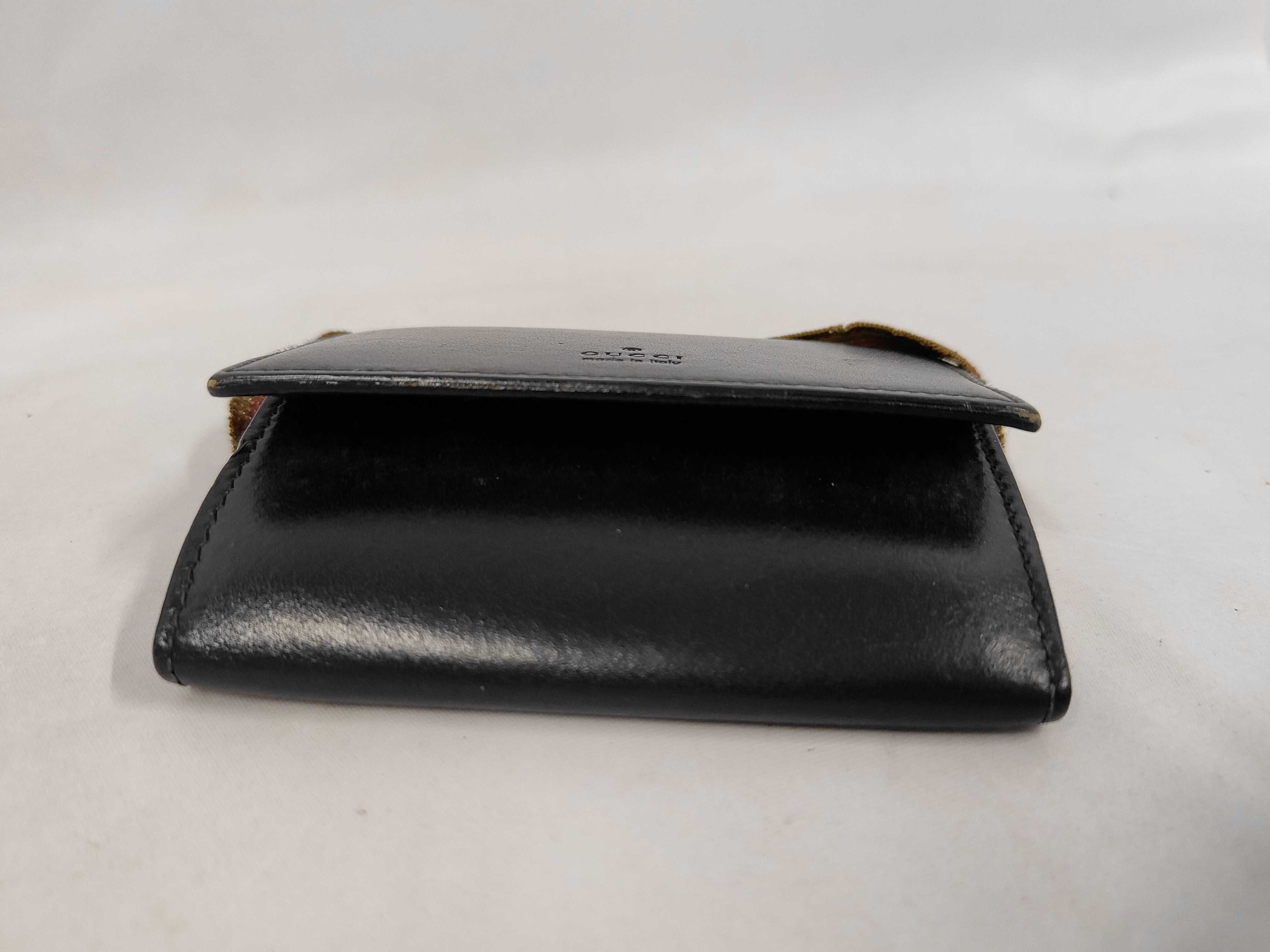 033.1147.0891 Leather Key Case, Black, with Box. Key Case/Key Holder. — view 4