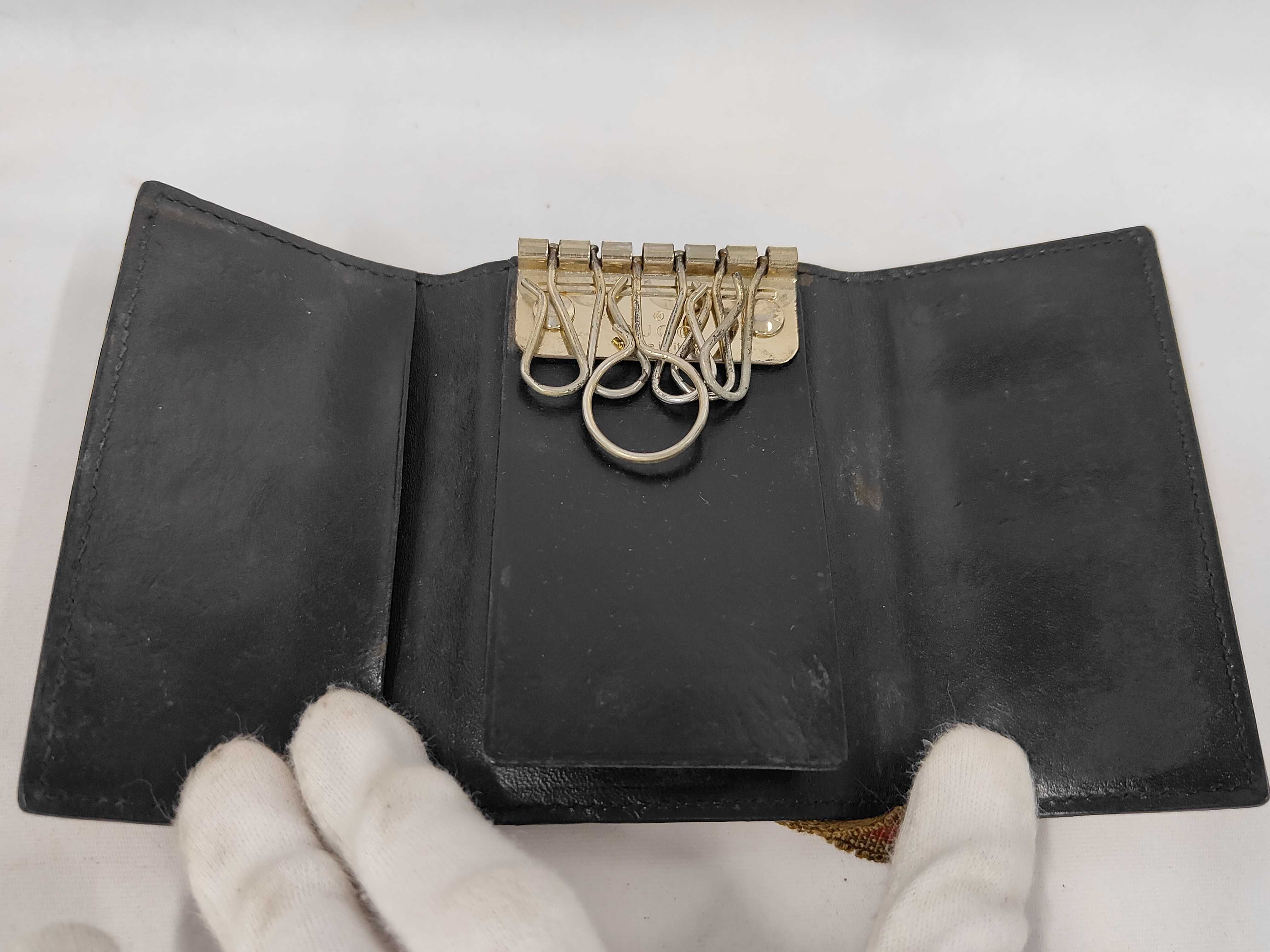 033.1147.0891 Leather Key Case, Black, with Box. Key Case/Key Holder. — view 5