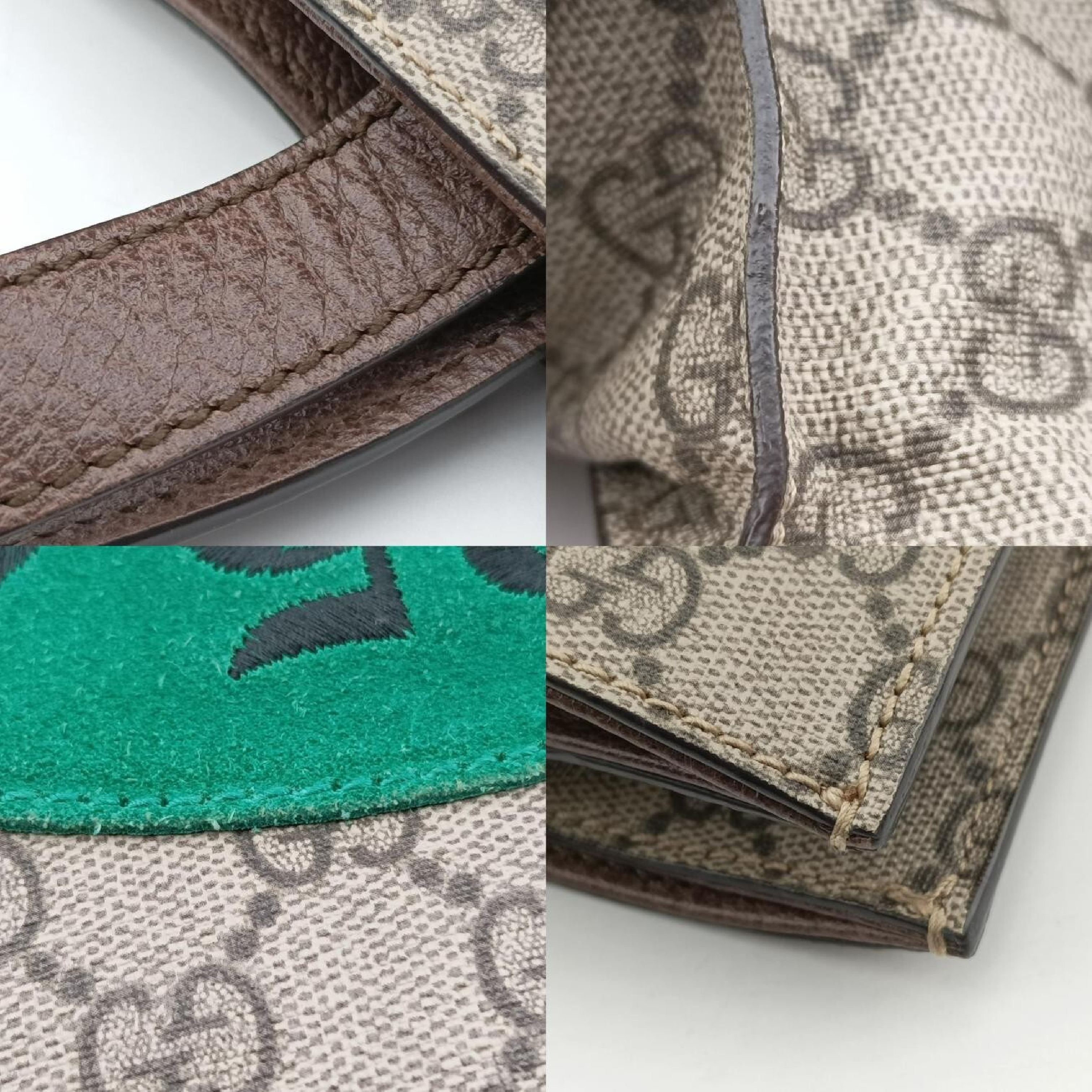GG Supreme Kingsnake Multicolor PVC Coated Canvas x Suede Shoulder Bag 450950 G023676933 — view 11