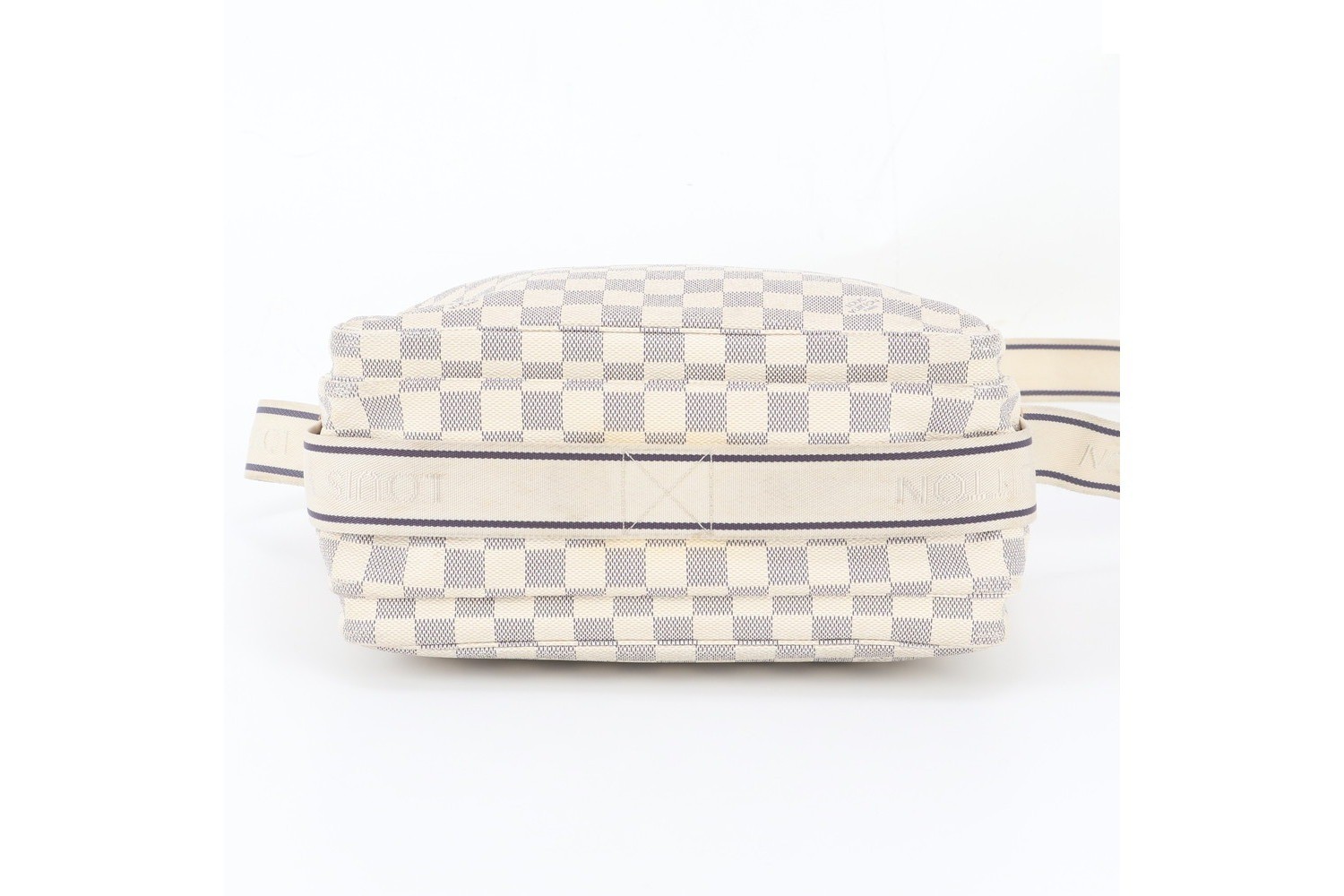 Damier Azur Naviglio N51189 Leather Shoulder Bag (Crossbody) — view 6