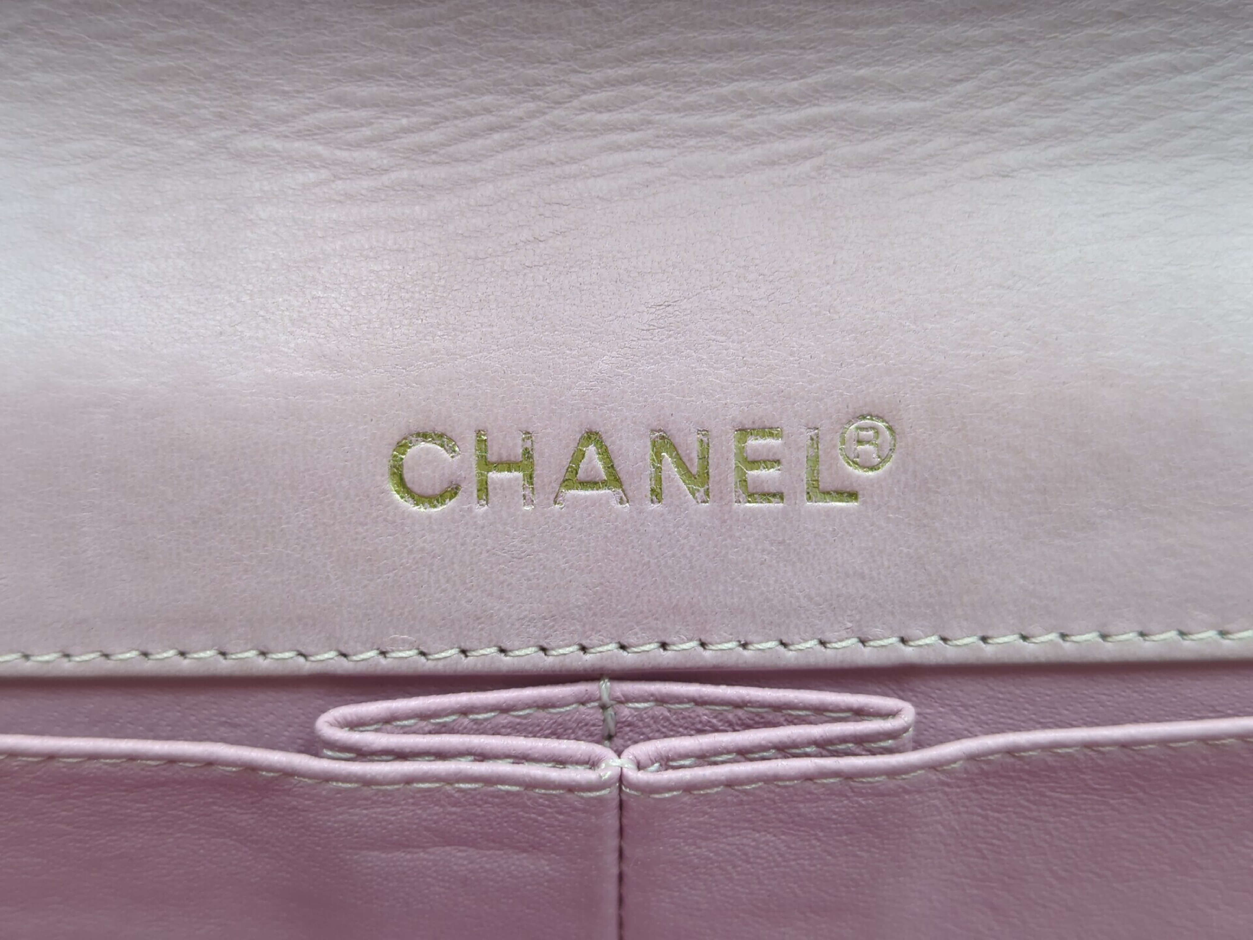 Chocolate Bar Single Chain Shoulder Bag, Pink, Gold Hardware, Series 7 — view 12