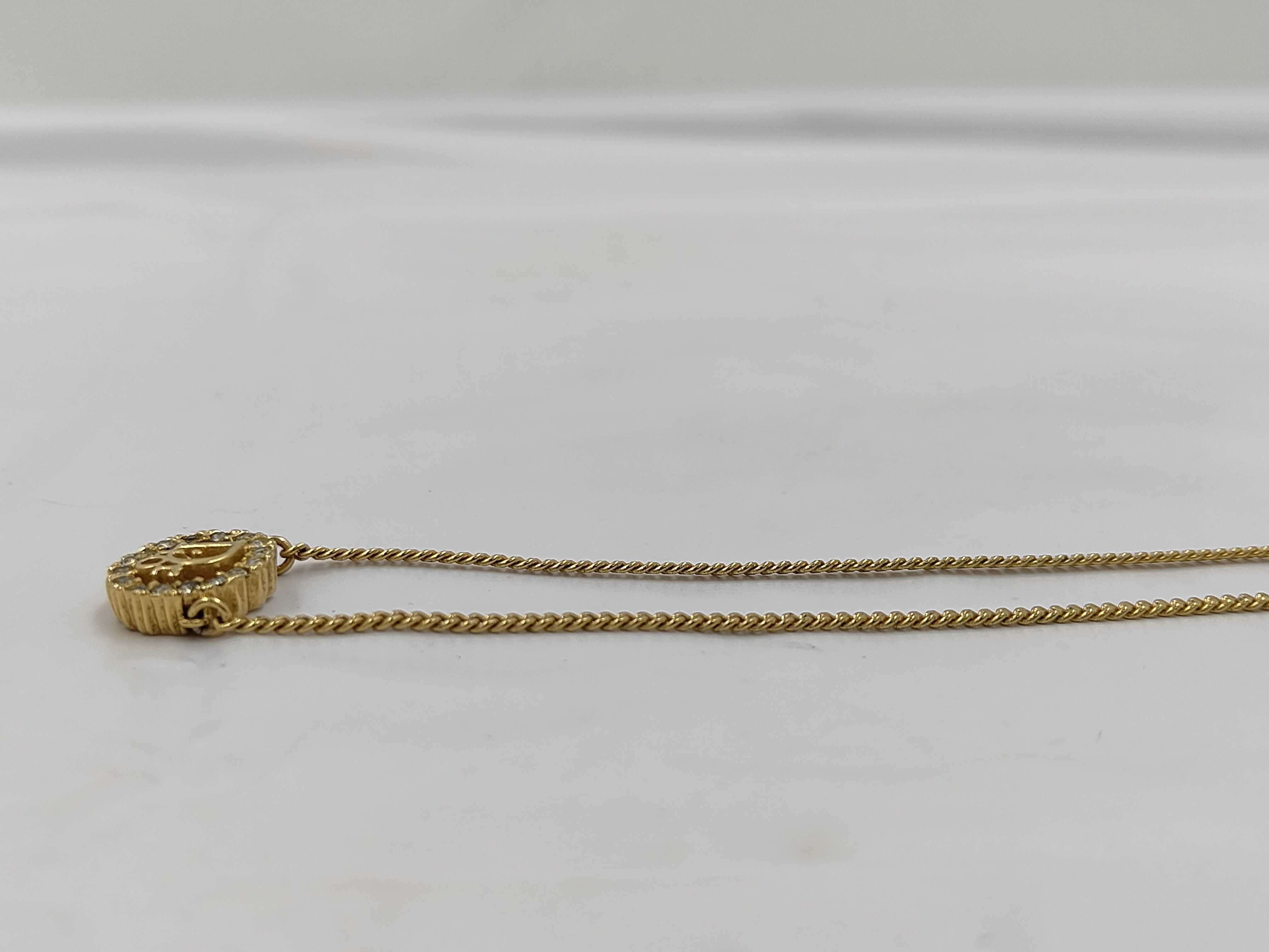 Necklace Logo Rhinestone GP Necklace — view 3