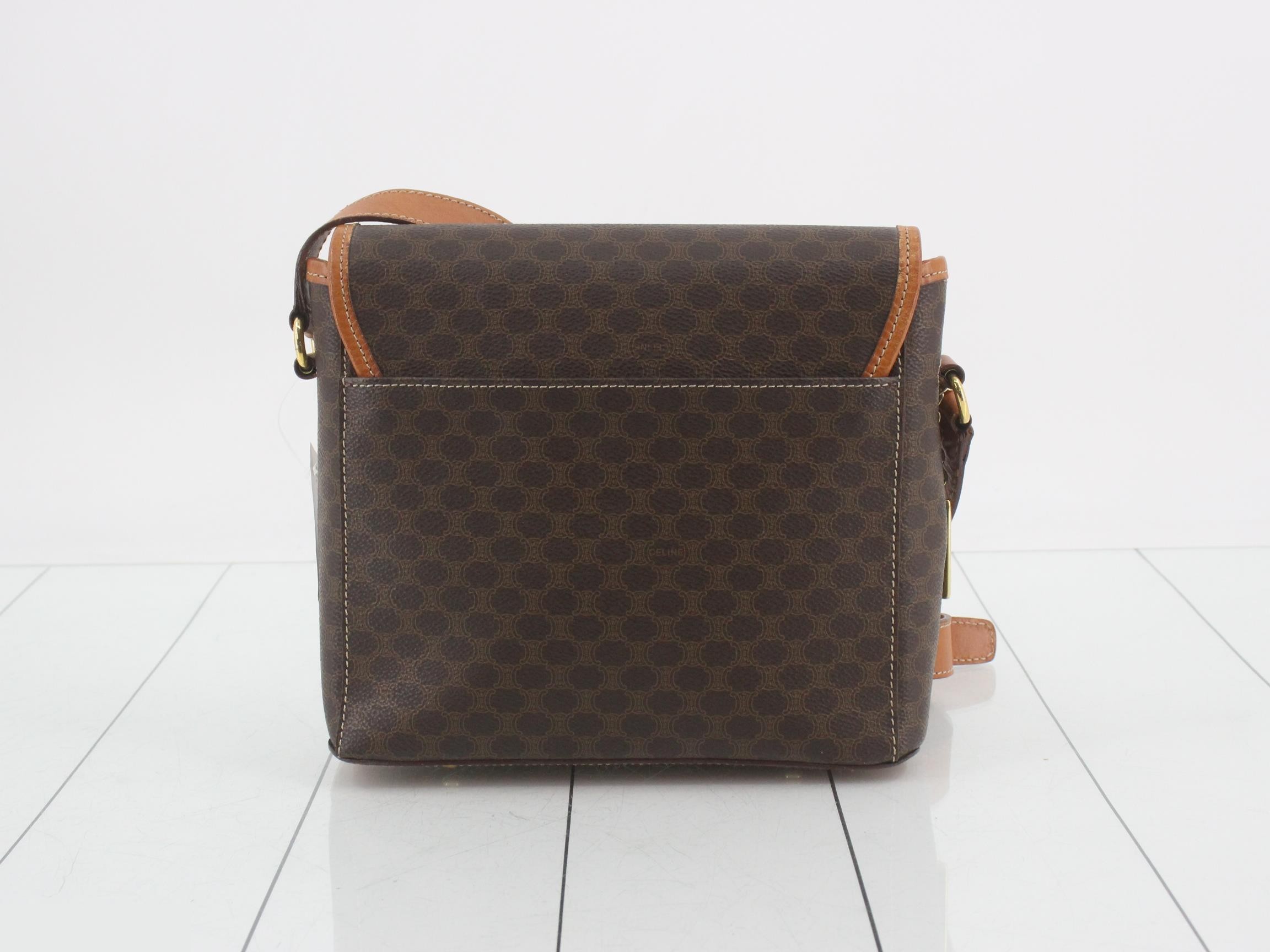 Macadam Shoulder Bag, Camel — view 2