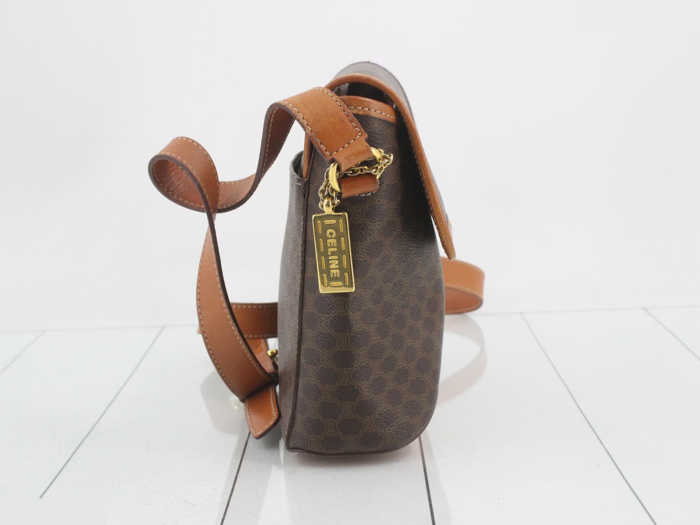 Macadam Shoulder Bag, Camel — view 4