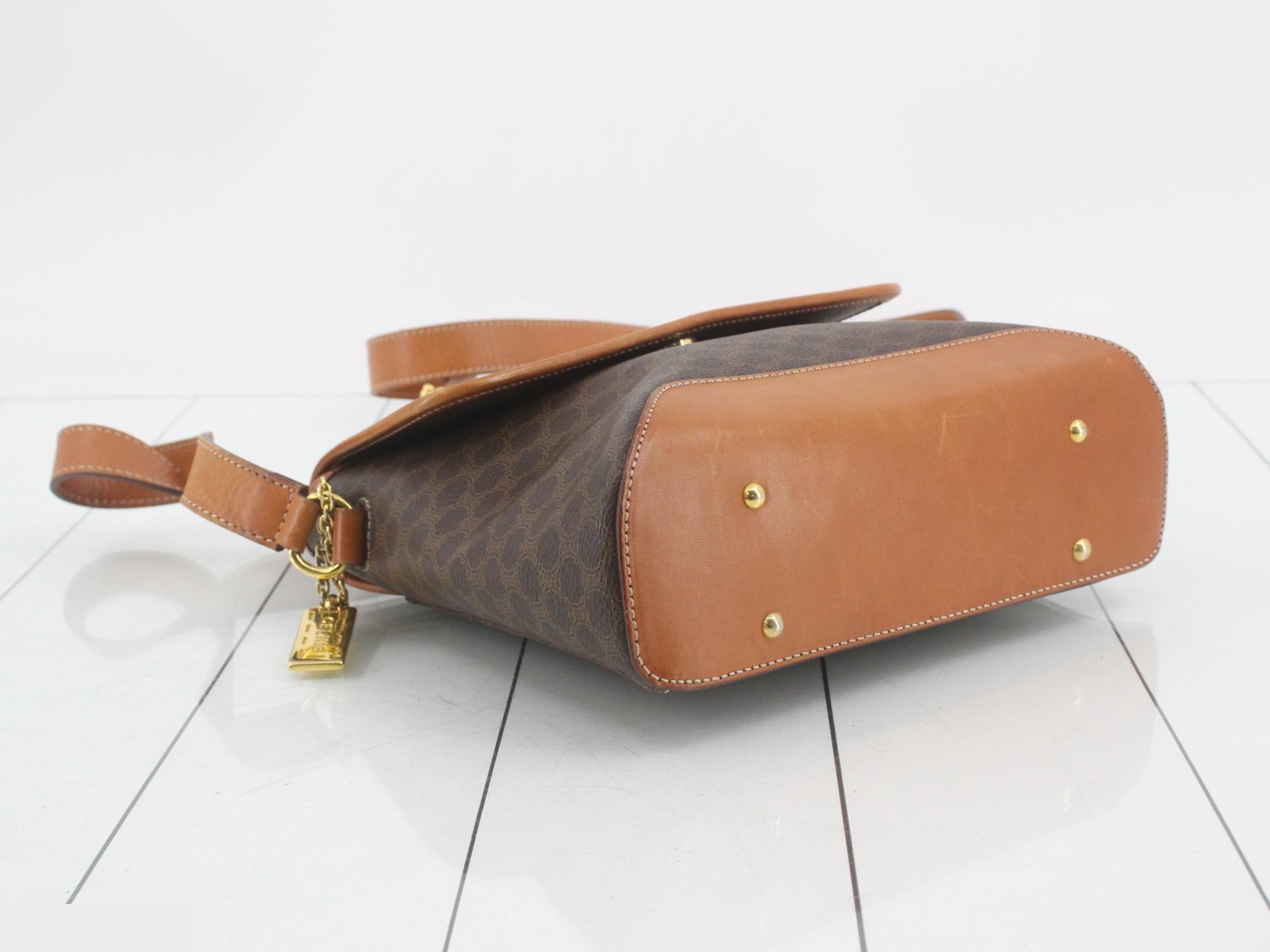Macadam Shoulder Bag, Camel — view 5