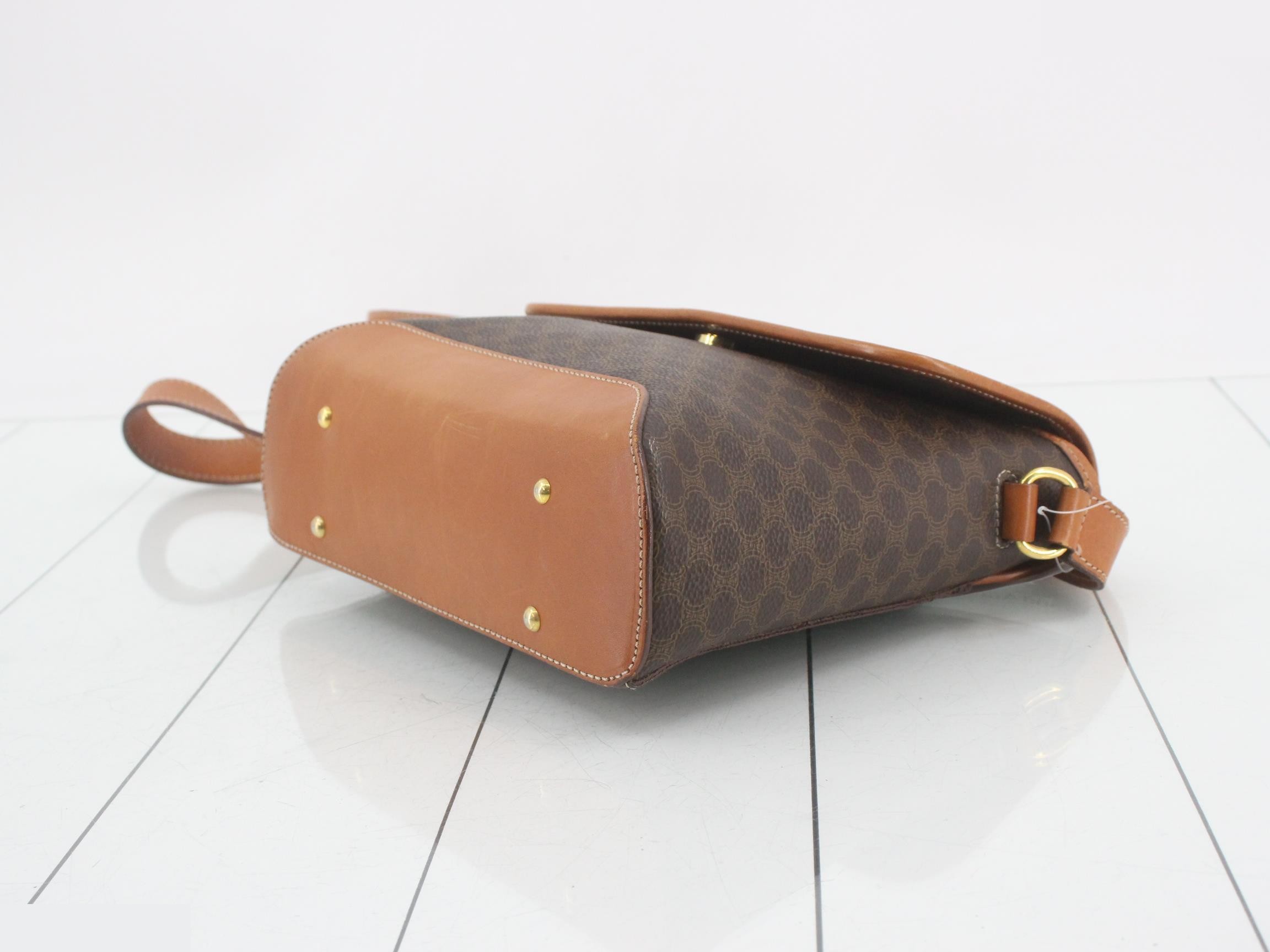 Macadam Shoulder Bag, Camel — view 6