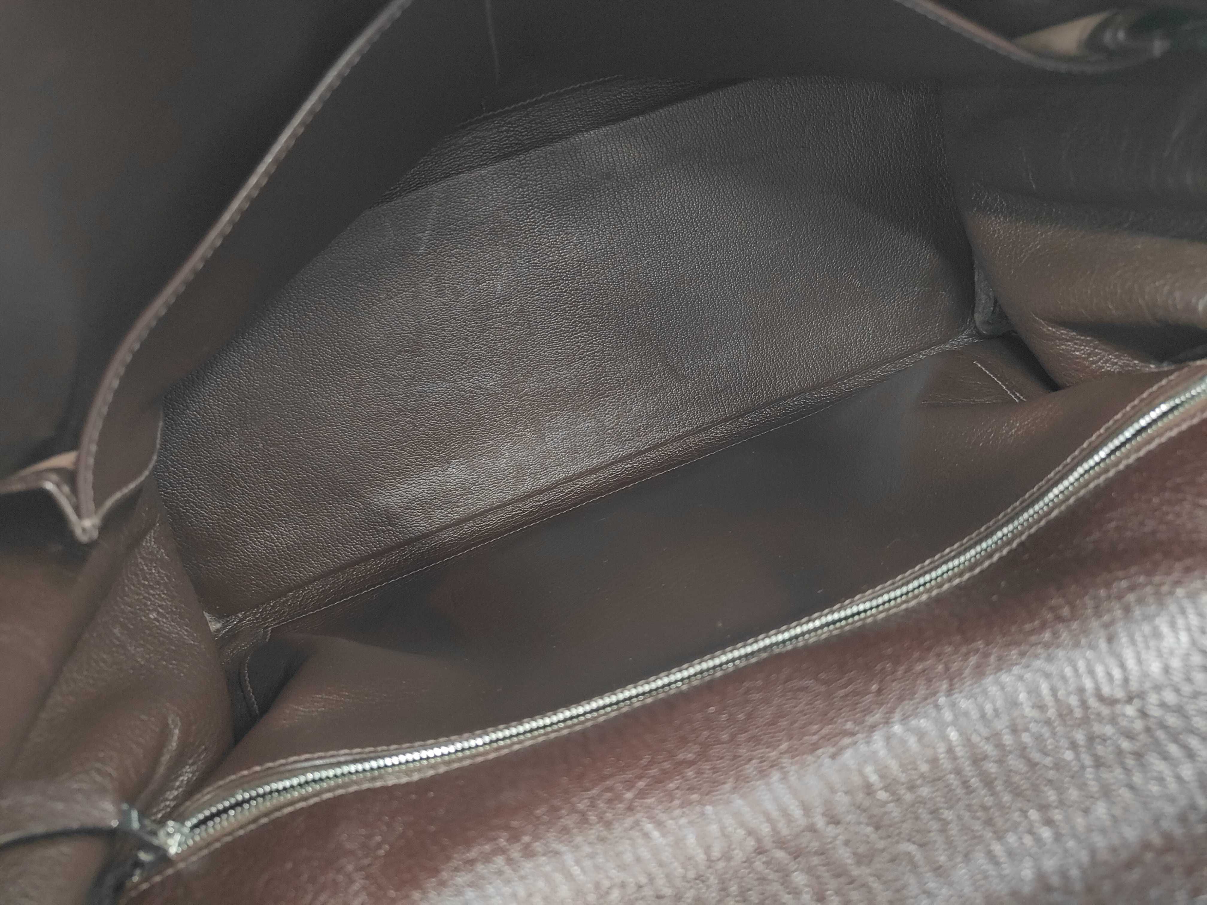 Hermes Kelly 35 Brown Tote Bag — view 11