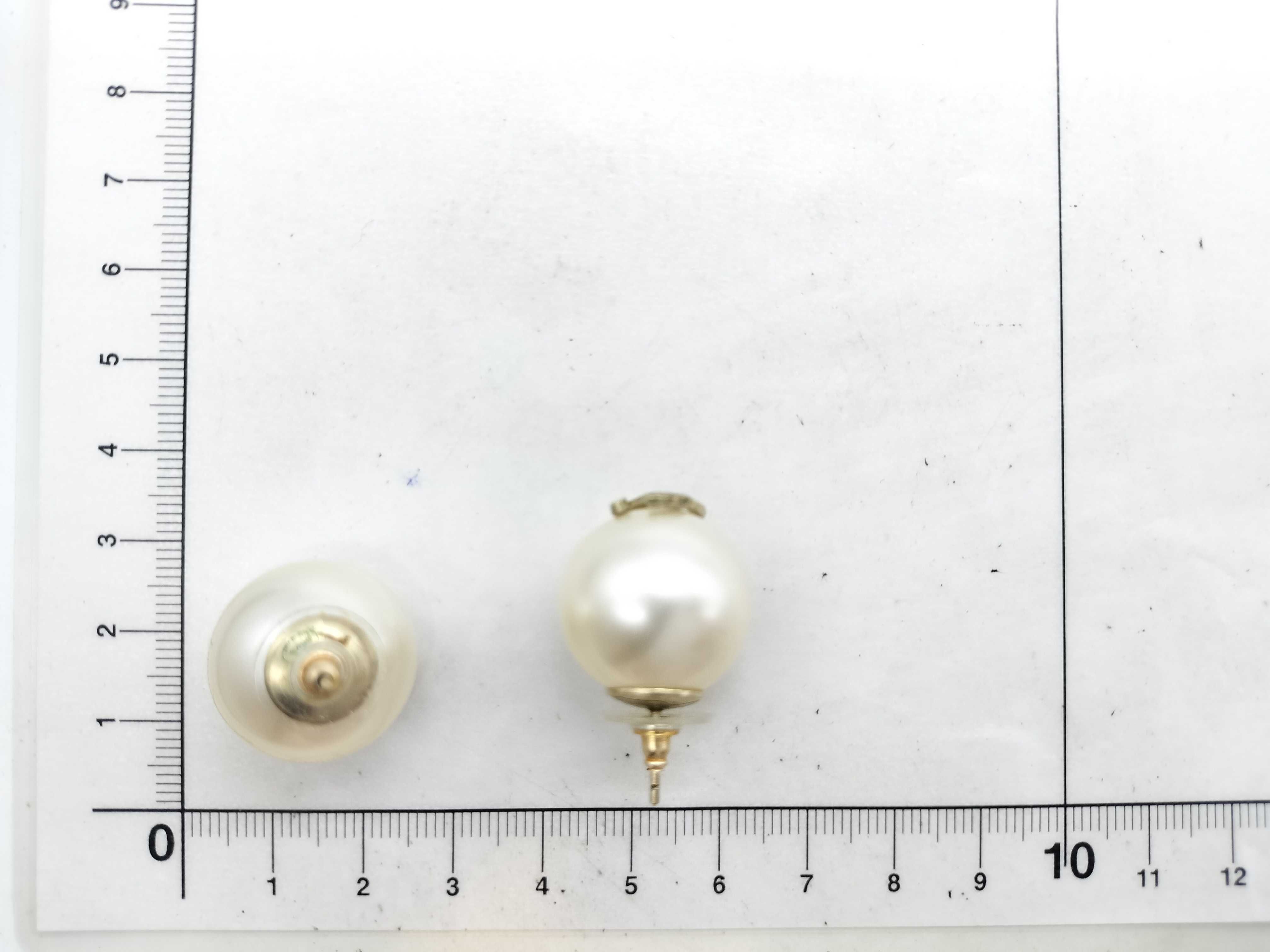 Coco Mark Pearl Earrings — view 7