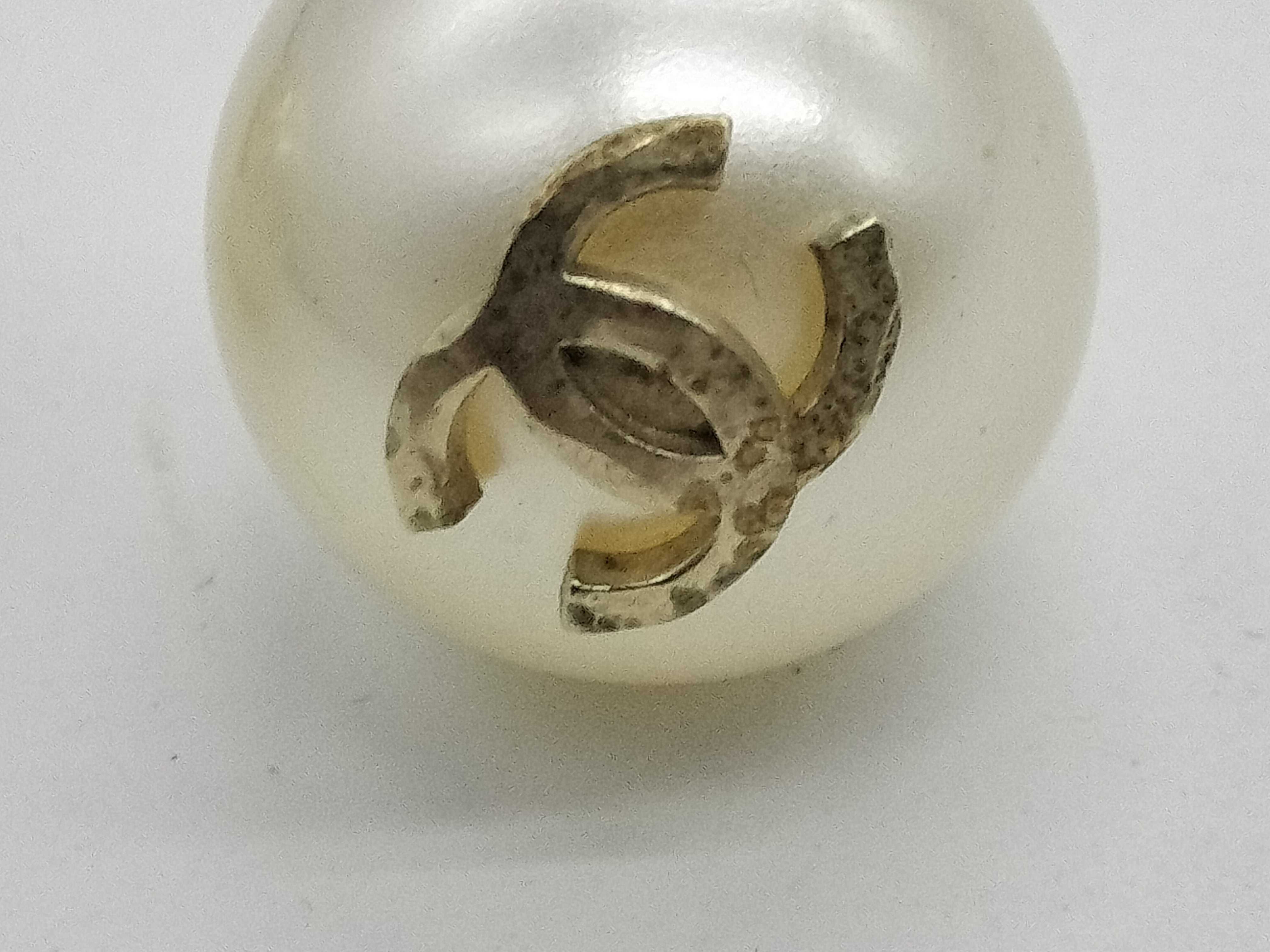 Coco Mark Pearl Earrings — view 8