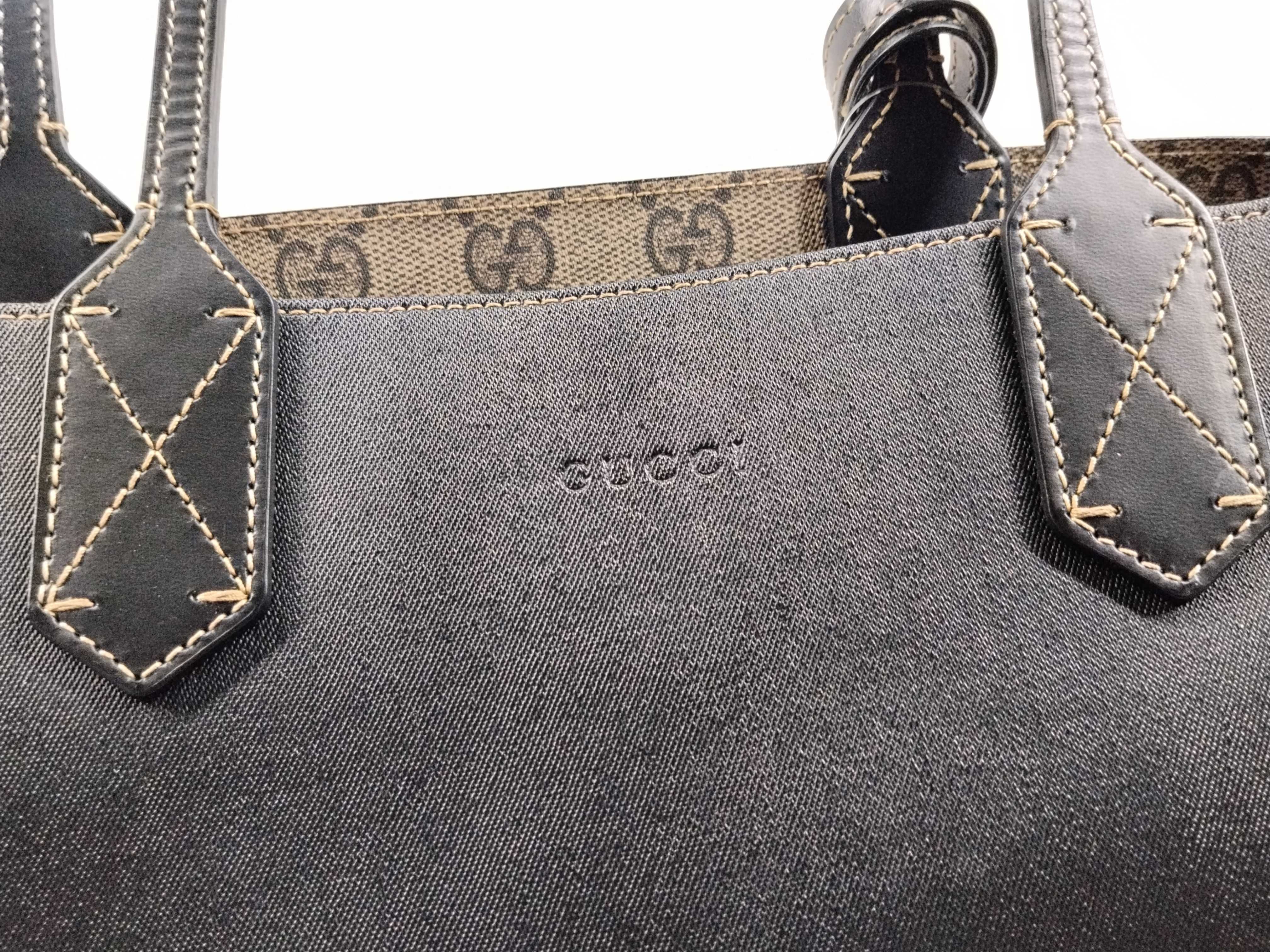 GG Supreme Reversible Tote Bag (Corner wear present) — view 10