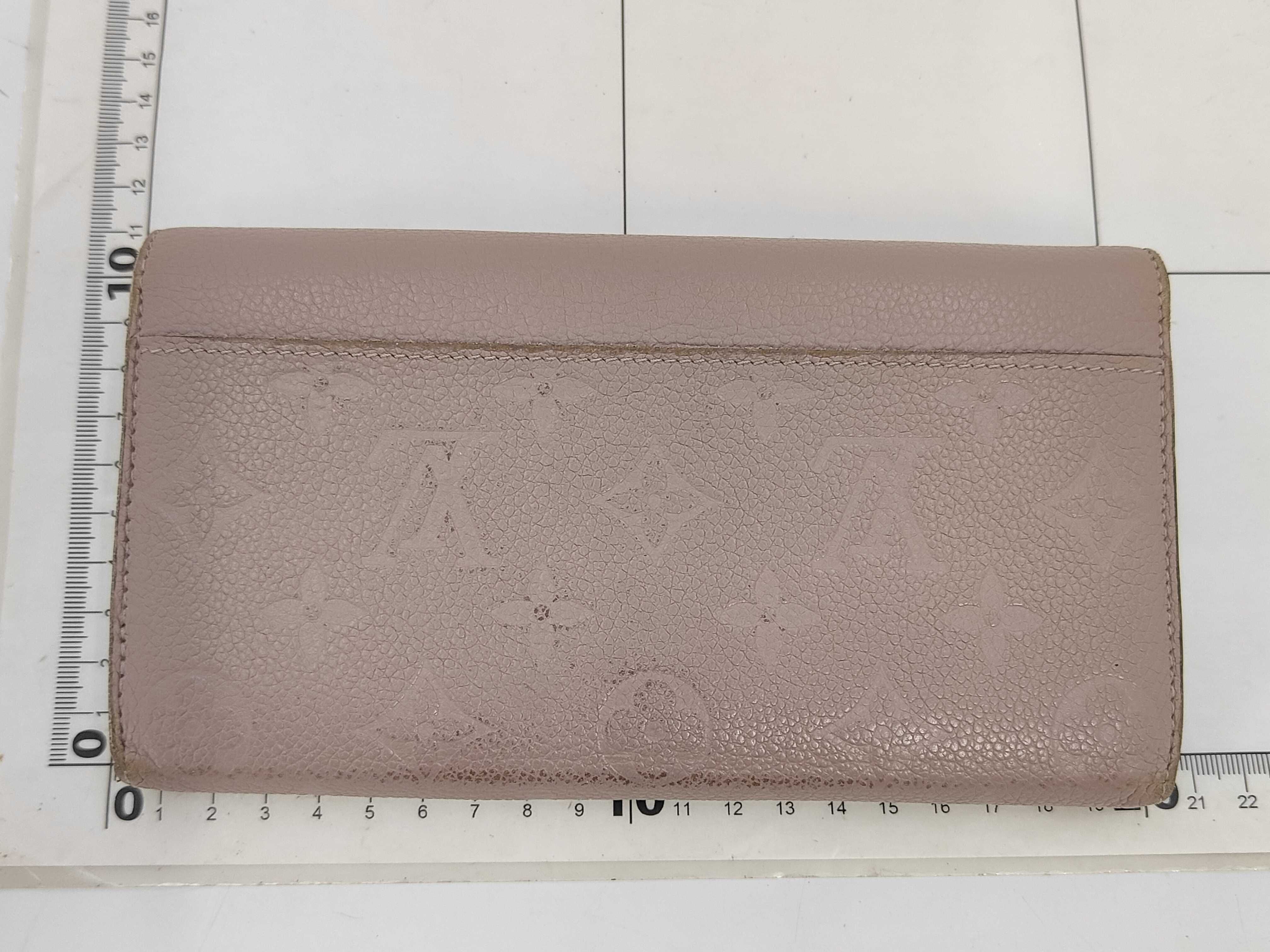Monogram Empreinte Louis Vuitton Empreinte Portefeuille Sarah Tourterelle CA2106 Wallet — view 2