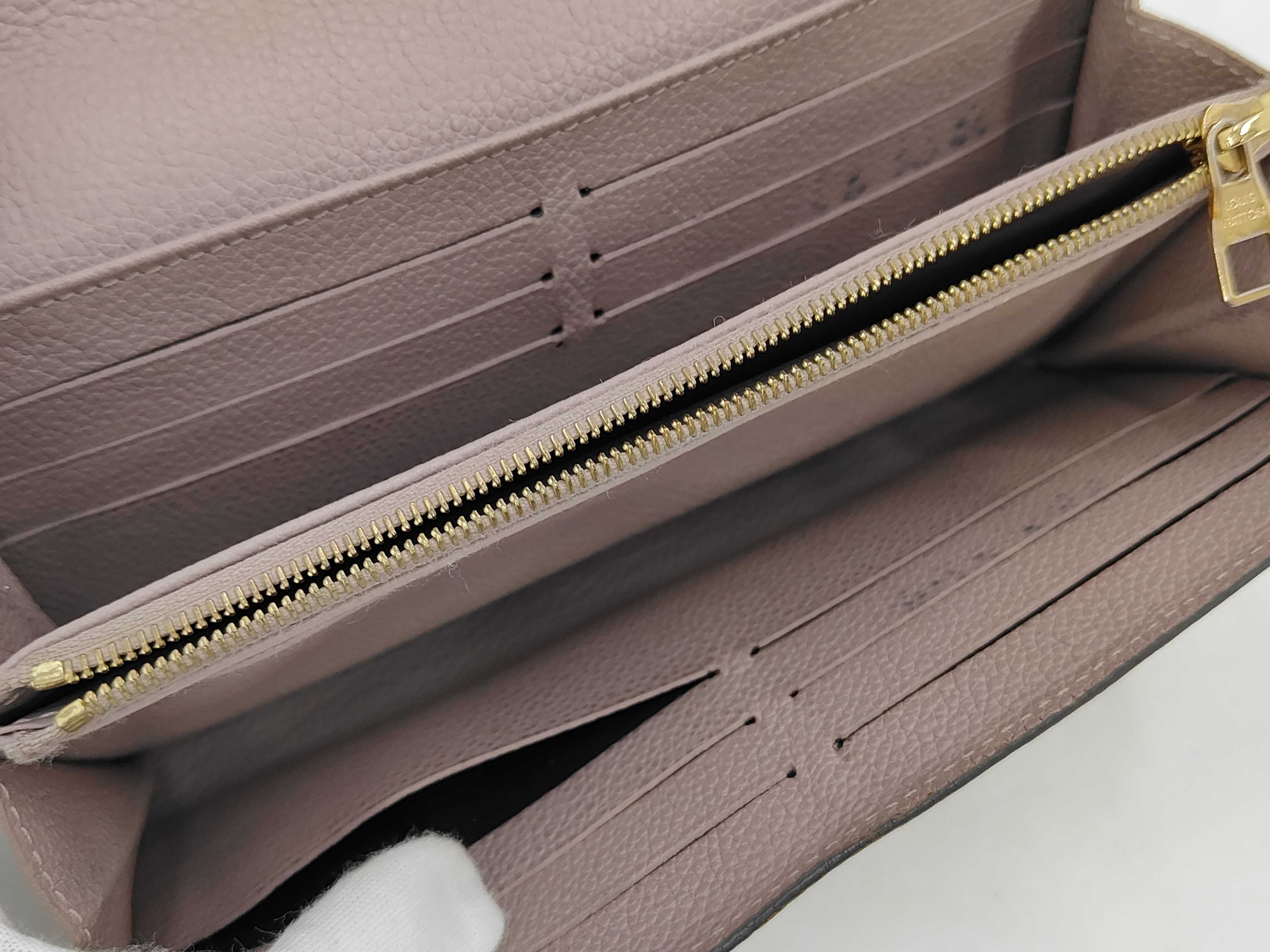 Monogram Empreinte Louis Vuitton Empreinte Portefeuille Sarah Tourterelle CA2106 Wallet — view 4