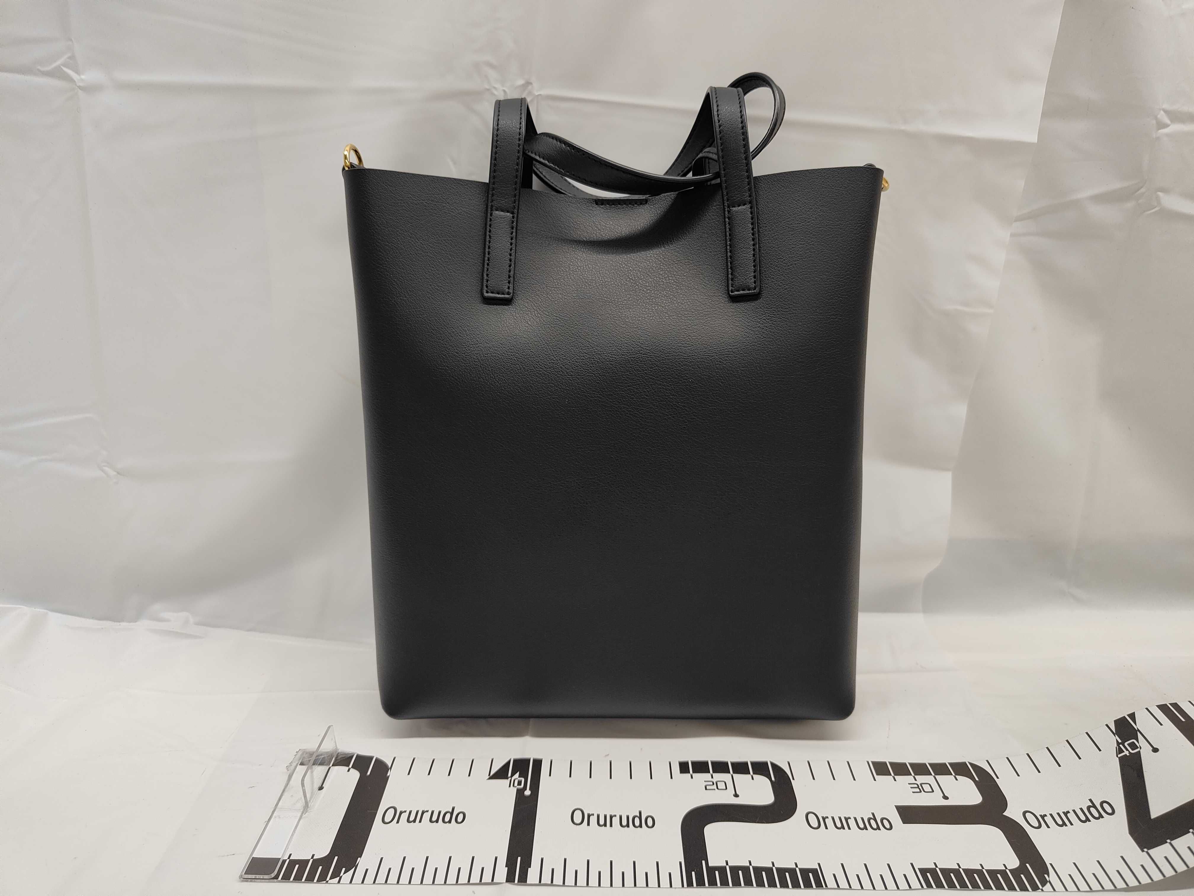 Calfskin 2-Way Toy Shopping Tote Shoulder Bag Tote Bag — view 2