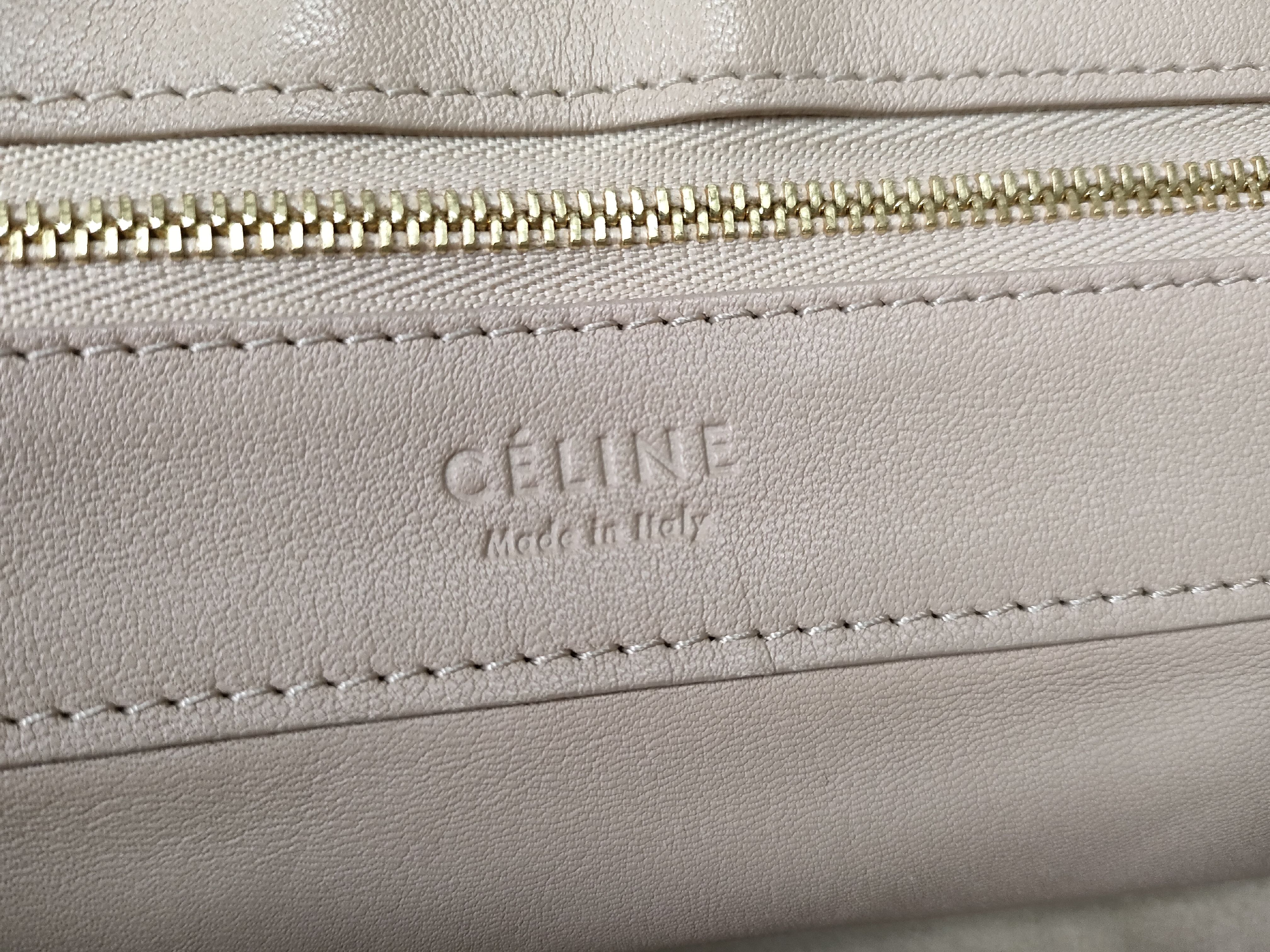 Phoebe Philo era Horizontal Cabas Bicolor Tote Bag — view 11