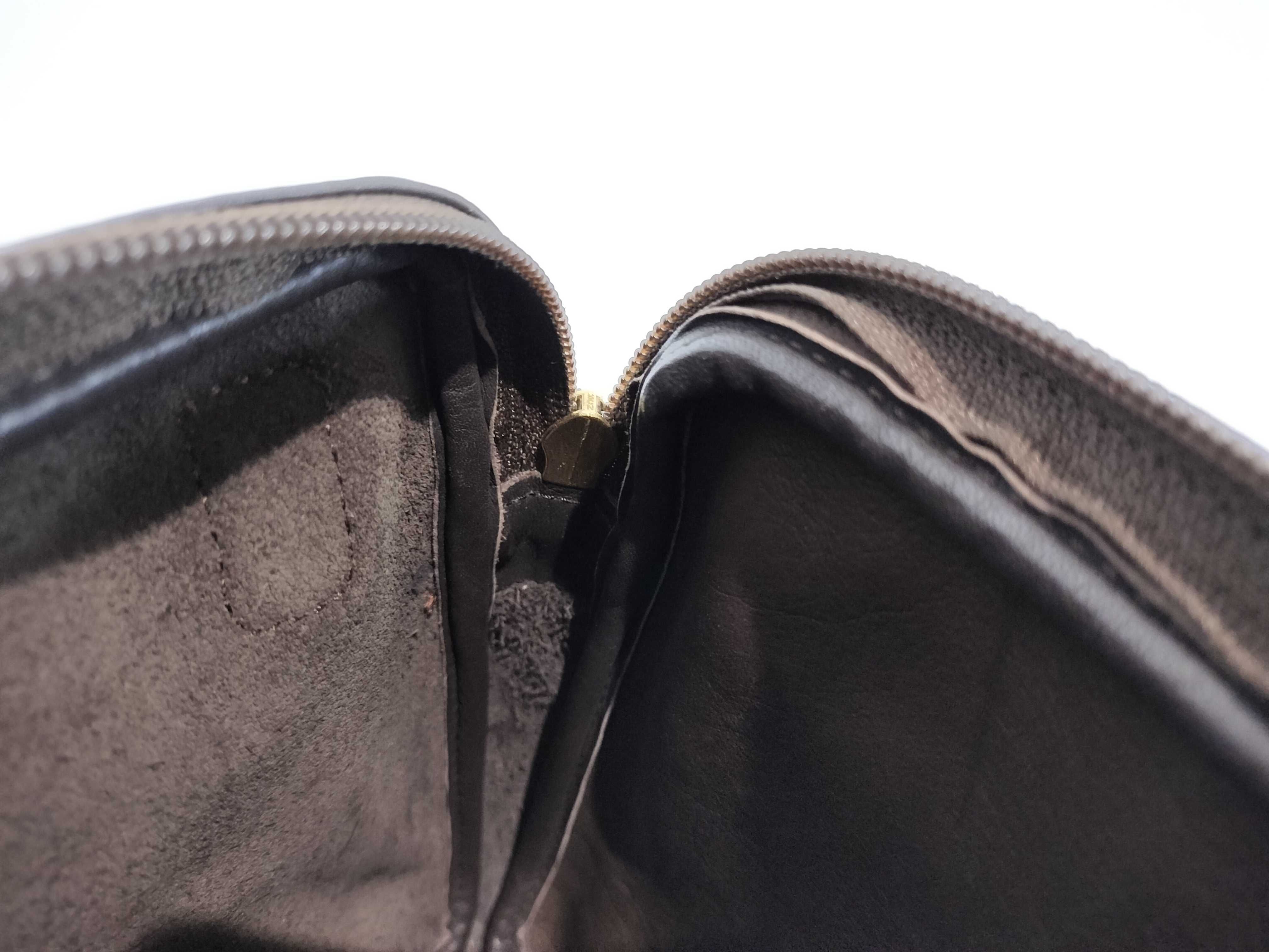 Anagram Leather x Suede Shoulder Pouch Shoulder Bag — view 11