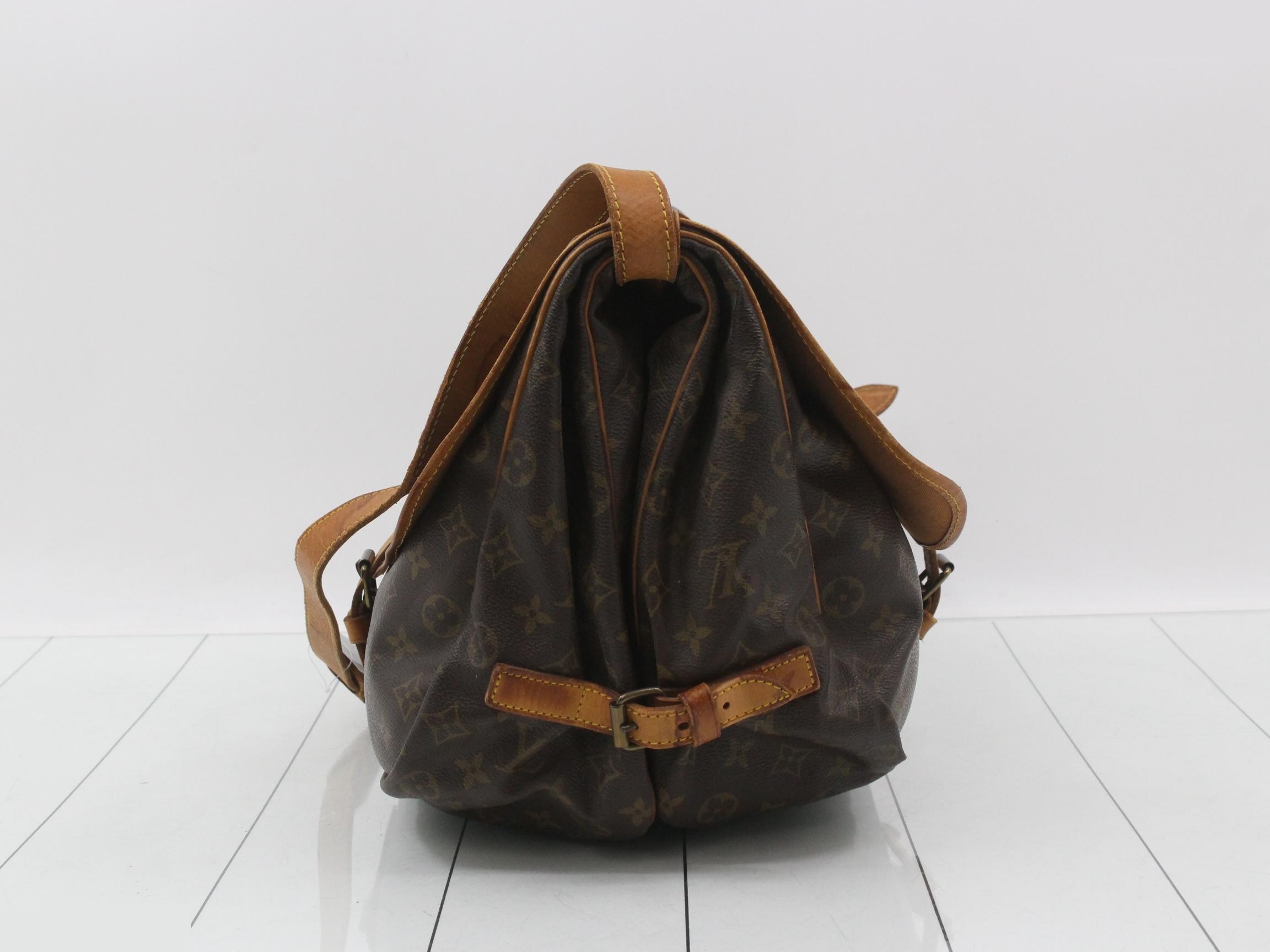 Monogram Saumur 35 Shoulder Bag — view 3
