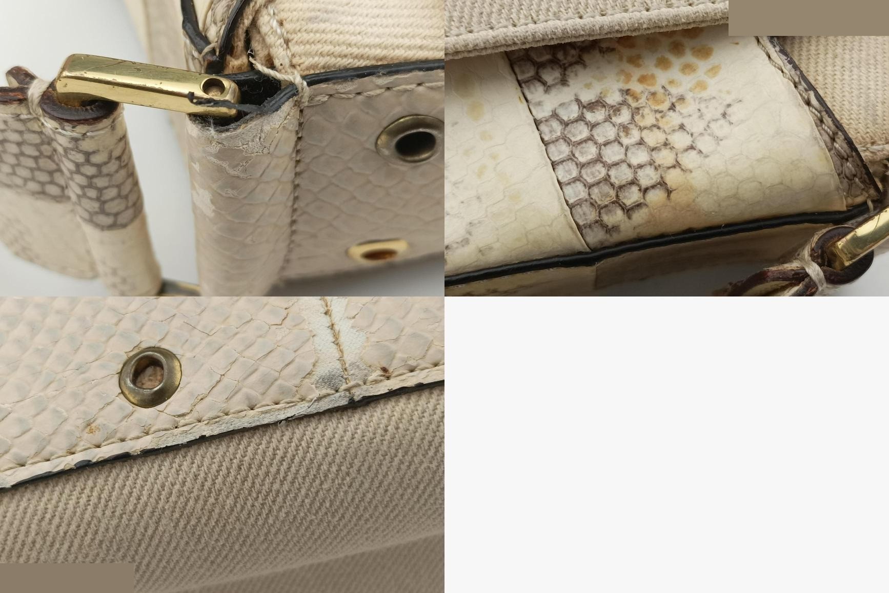 Street Chic Columbus Python x Canvas Beige — view 11