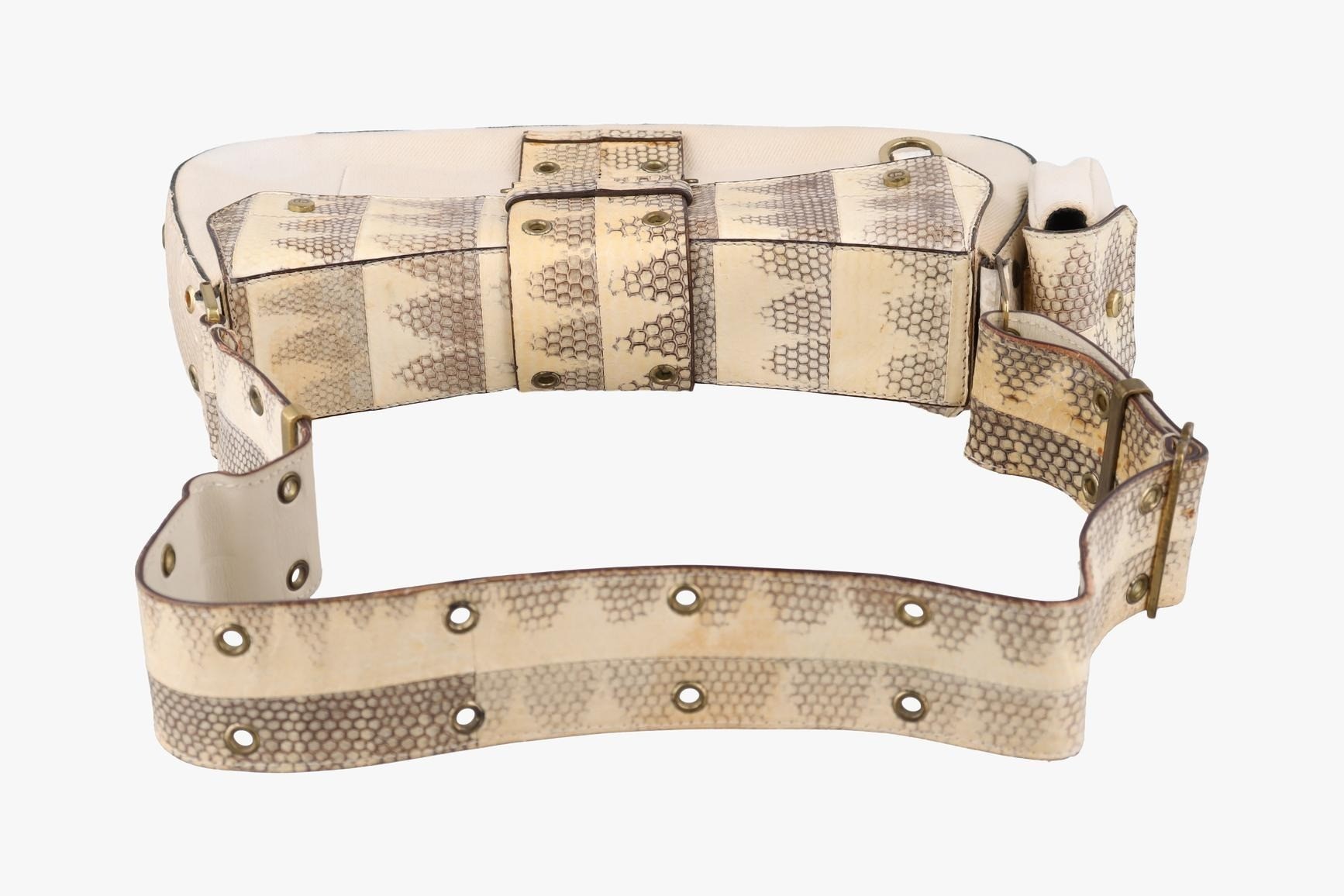 Street Chic Columbus Python x Canvas Beige — view 5