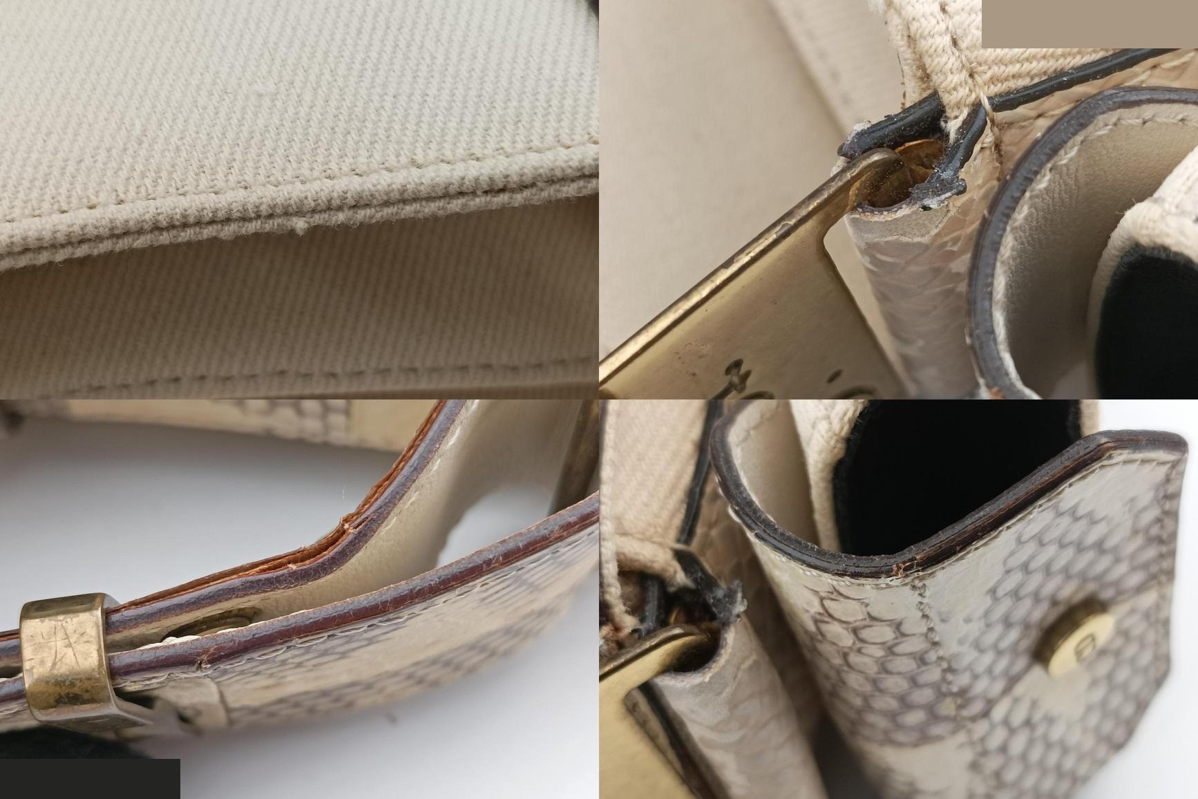 Street Chic Columbus Python x Canvas Beige — view 9