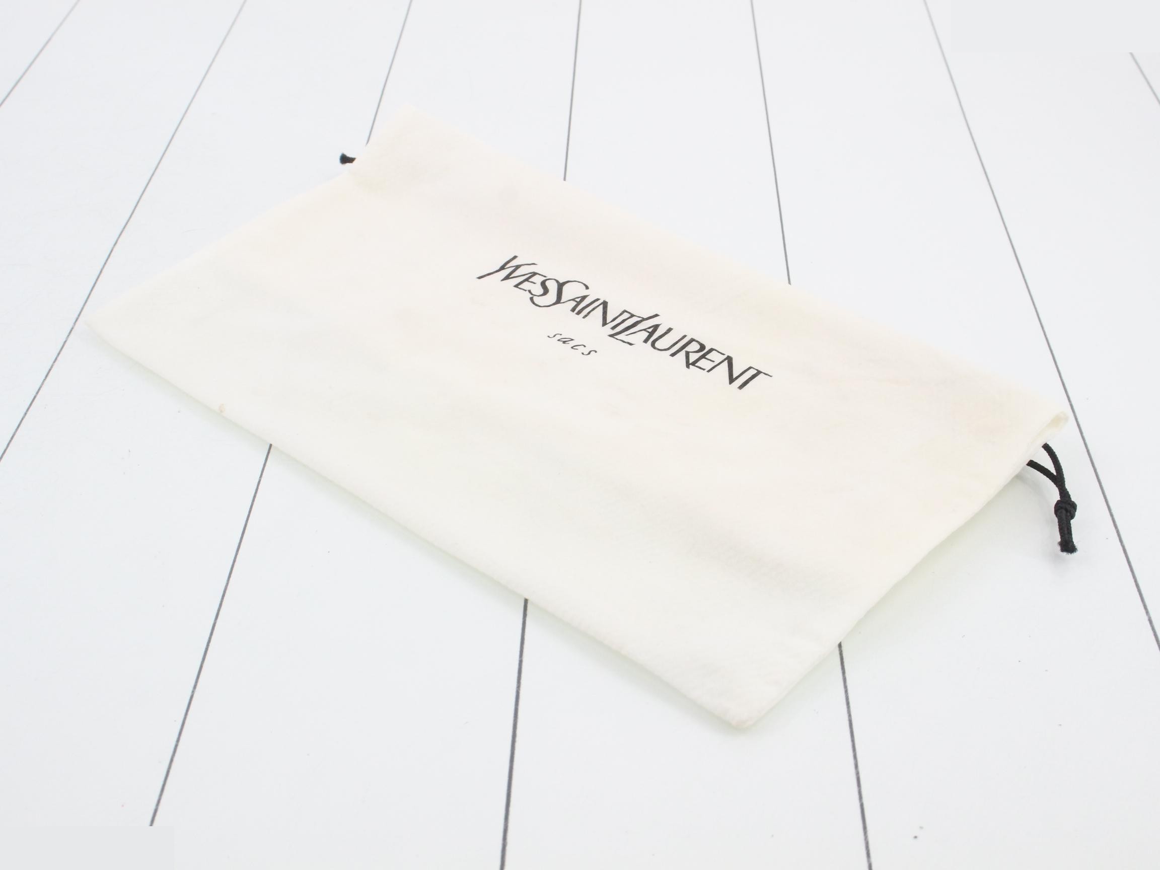 Leather clutch pouch — view 7