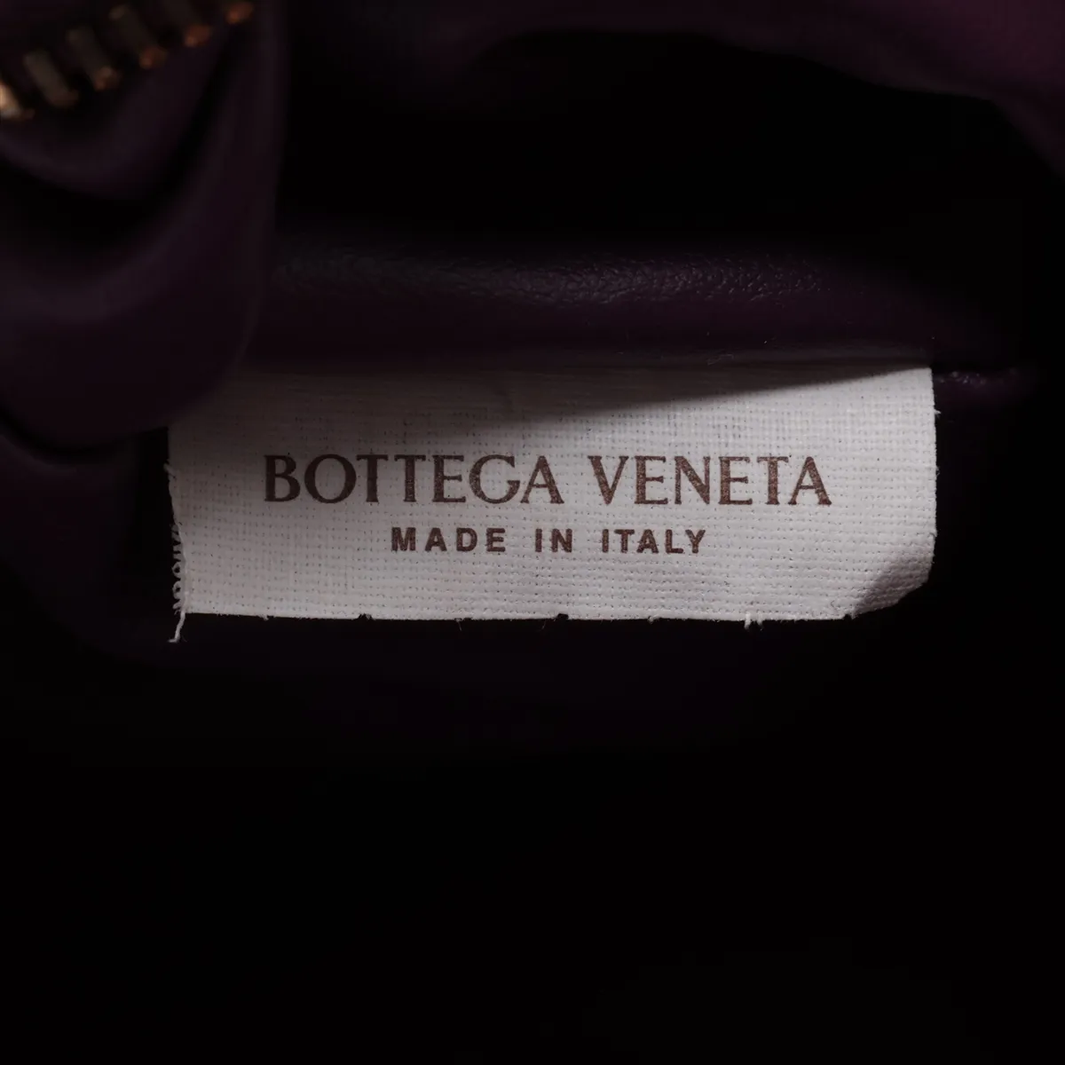 Intrecciato Mini Jodie Leather Handbag, Purple — view 8