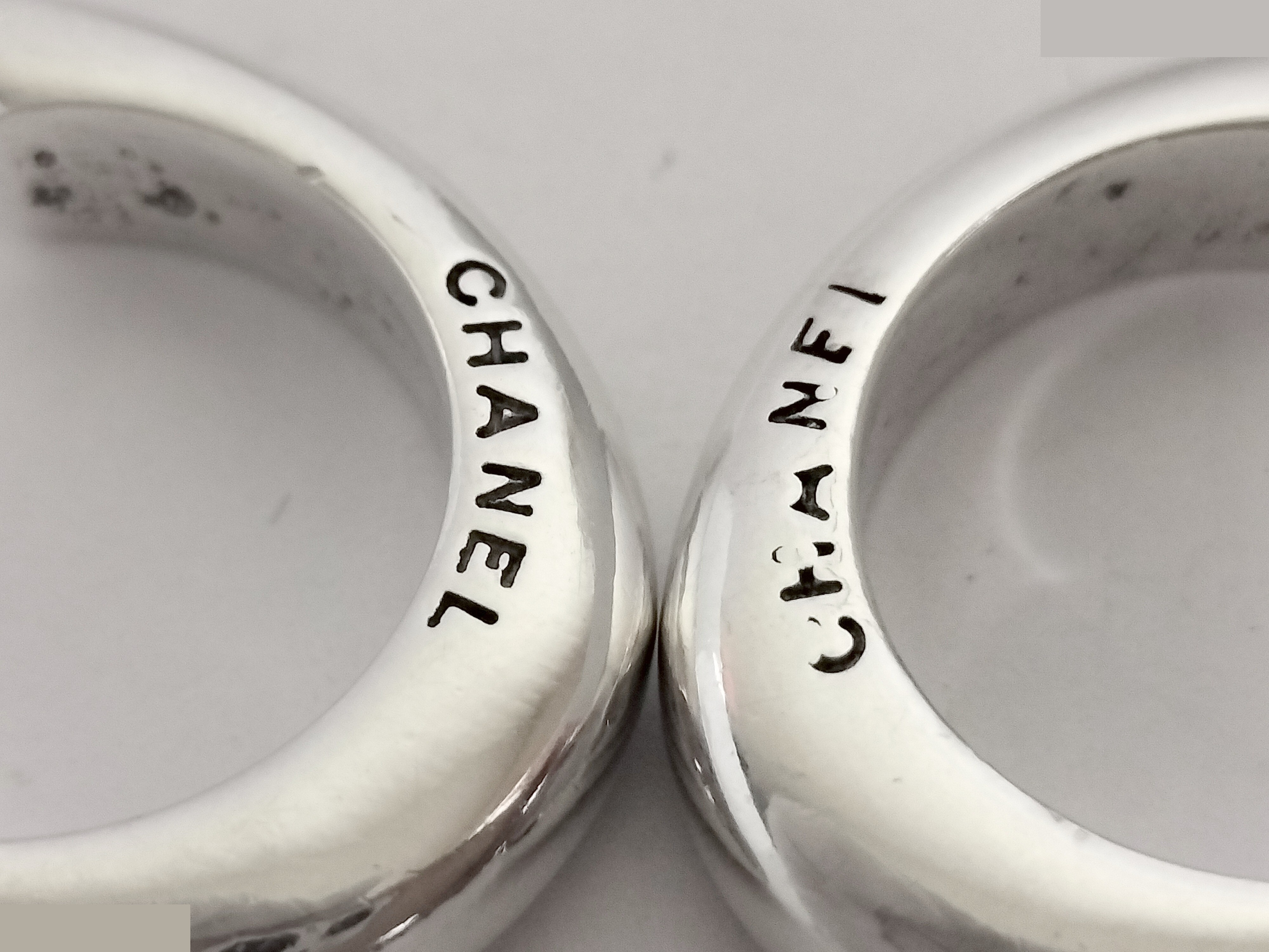 Logo 925/15.3g Silver Earrings — view 7