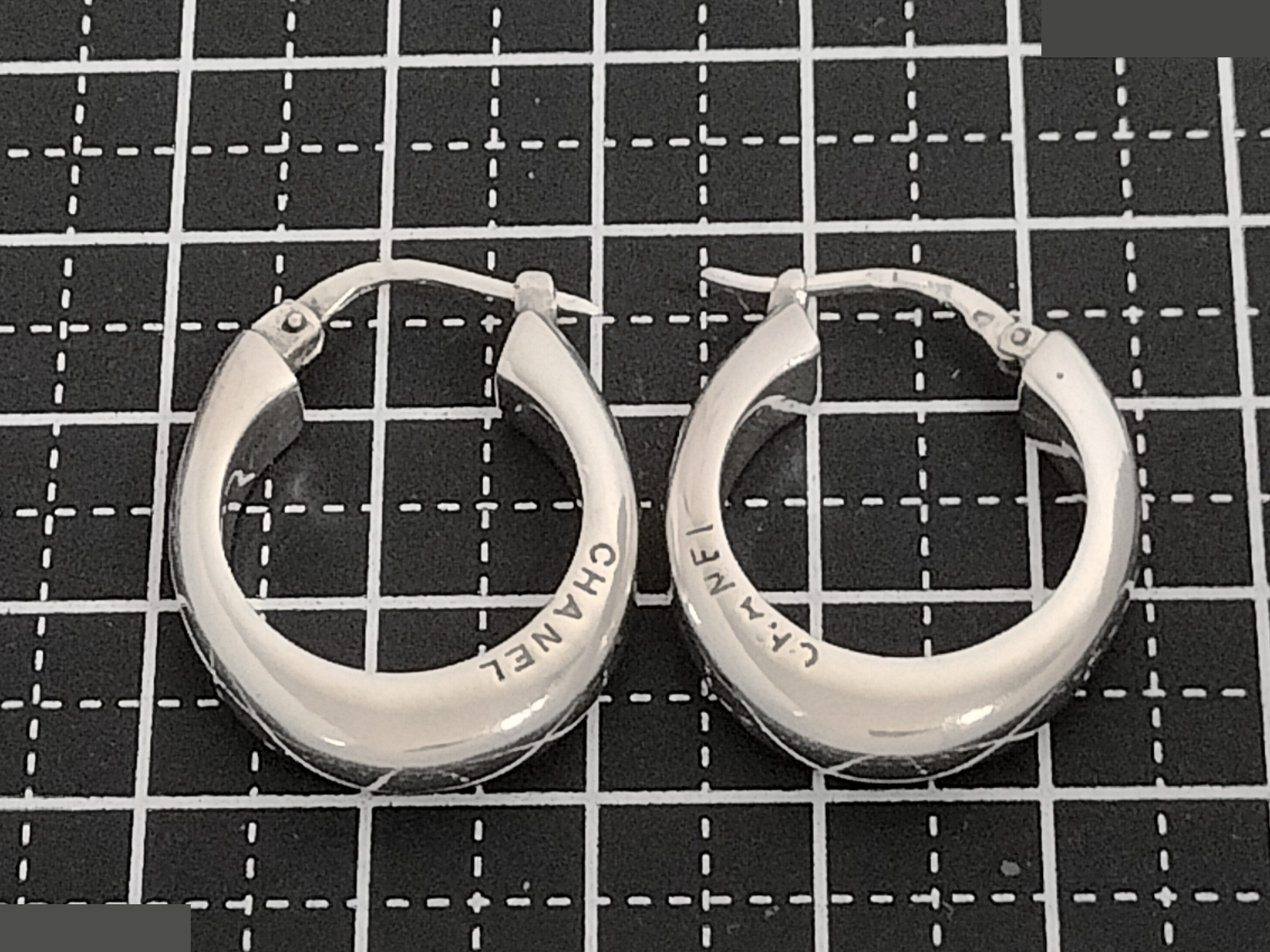 Logo 925/15.3g Silver Earrings — view 8
