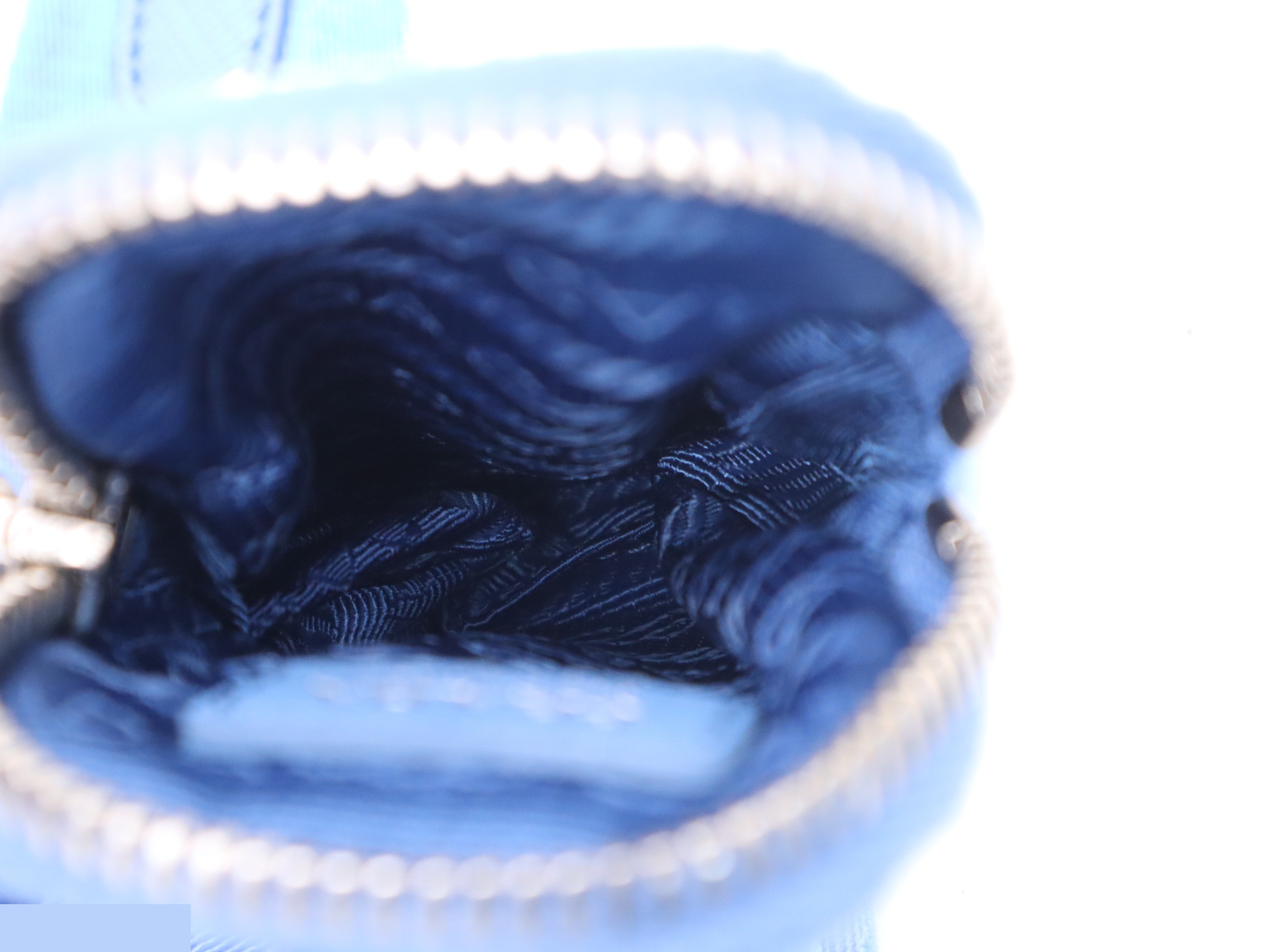 Nylon Chain Handle Bag Re-Edition 2005 Blue — view 9