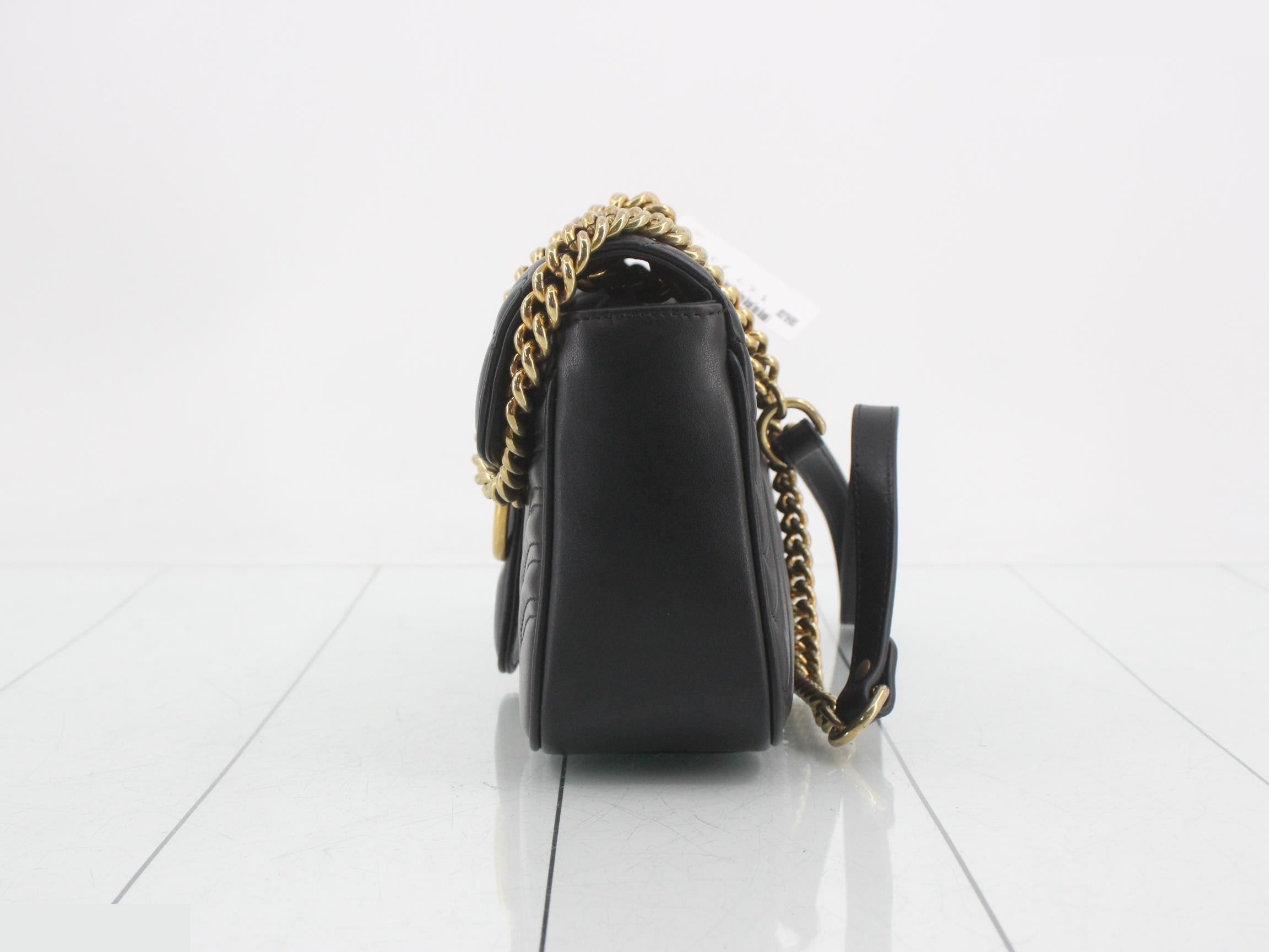 GG Marmont Quilted Small Shoulder Bag — view 3