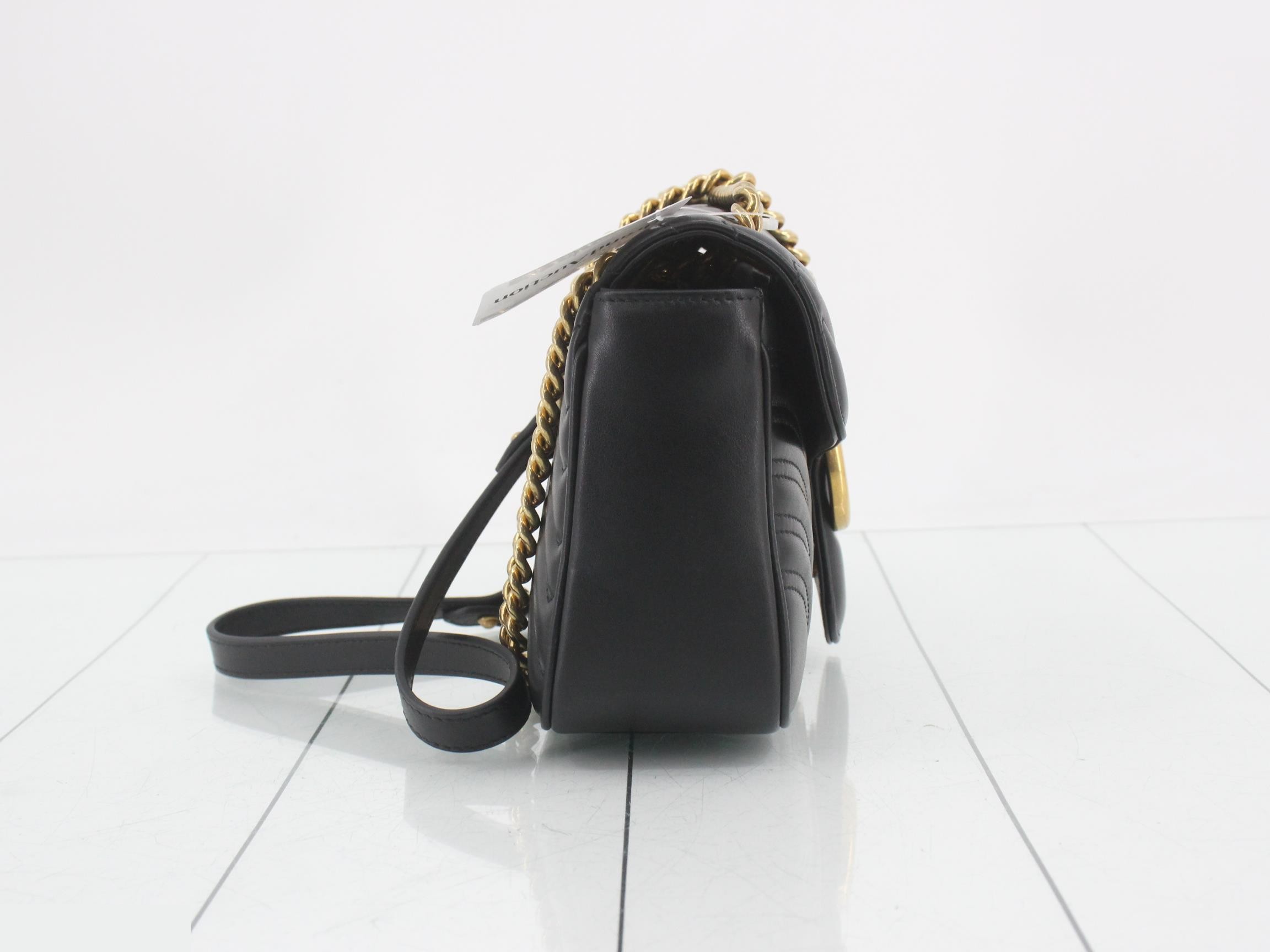 GG Marmont Quilted Small Shoulder Bag — view 4