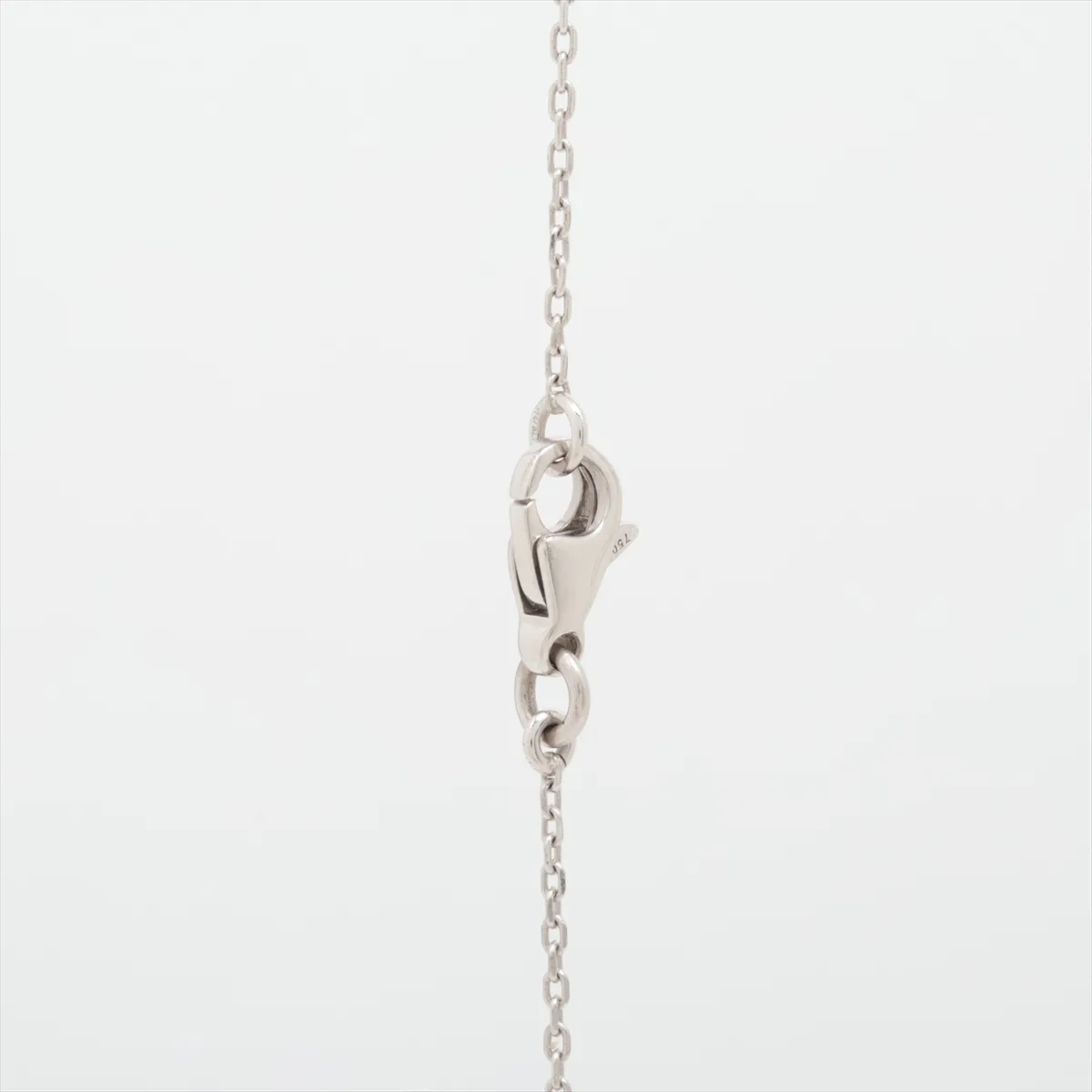 Comet Diamond Necklace 750(WG) 4.3g 21R4419 No chain brand stamp — view 3