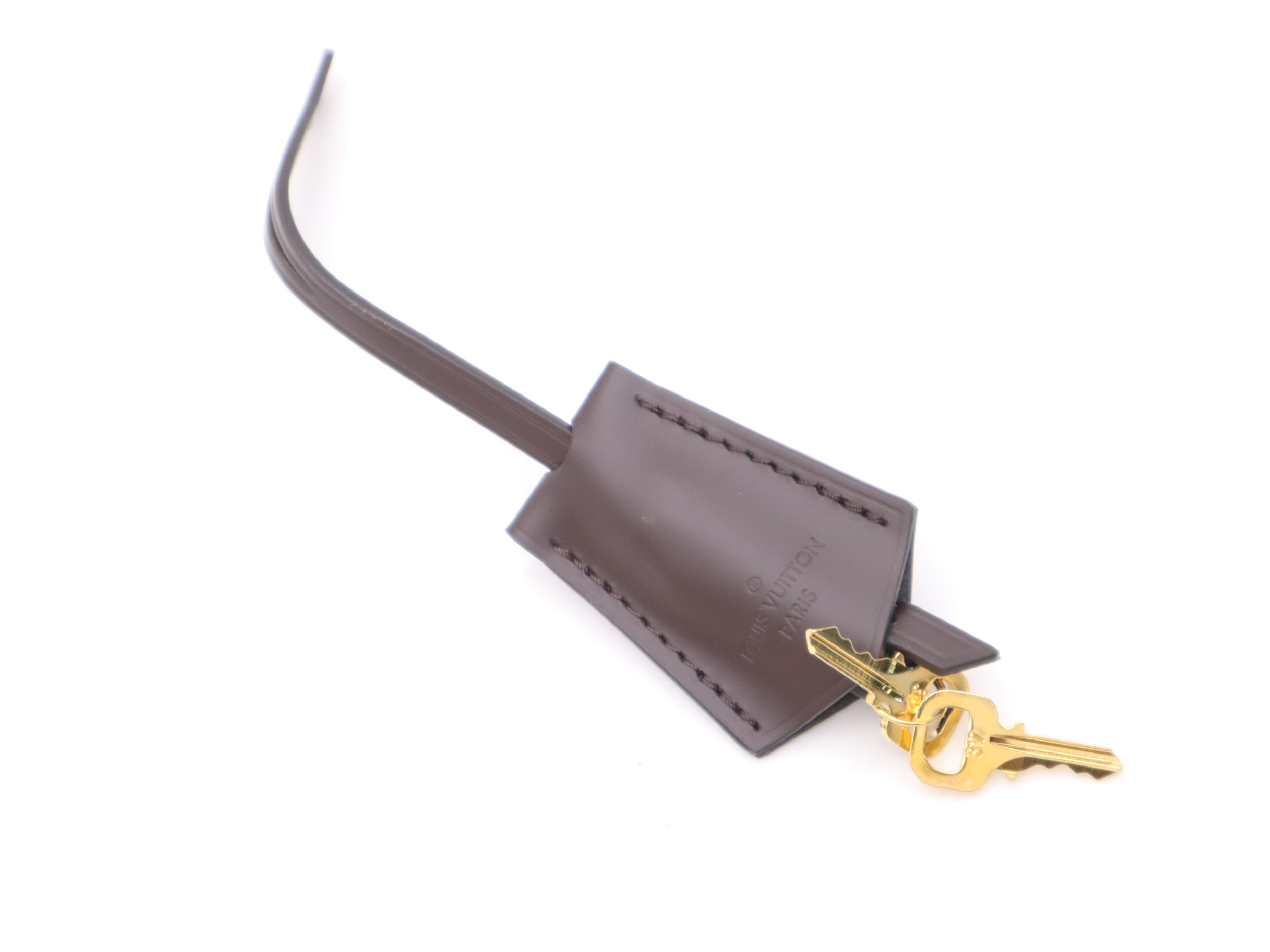 N41221 Damier Alma BB Handbag with Shoulder Strap, 2 Keys, Clochette, Dust Bag, and Box. — view 14
