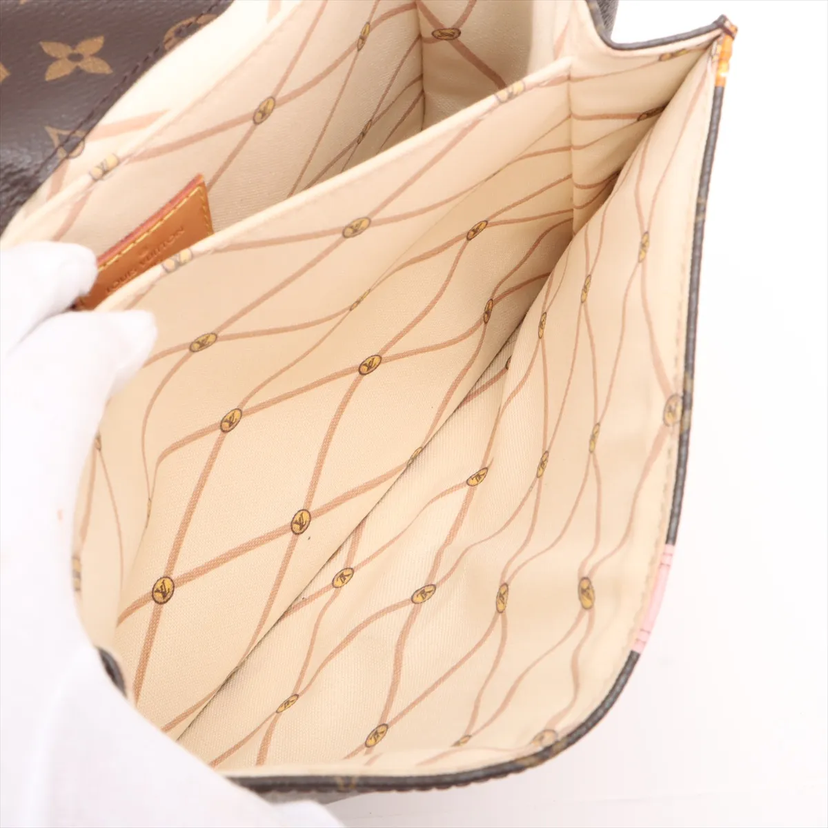 Monogram Summer Trunk Pochette Metis M43628 DR0198 Brown — view 9