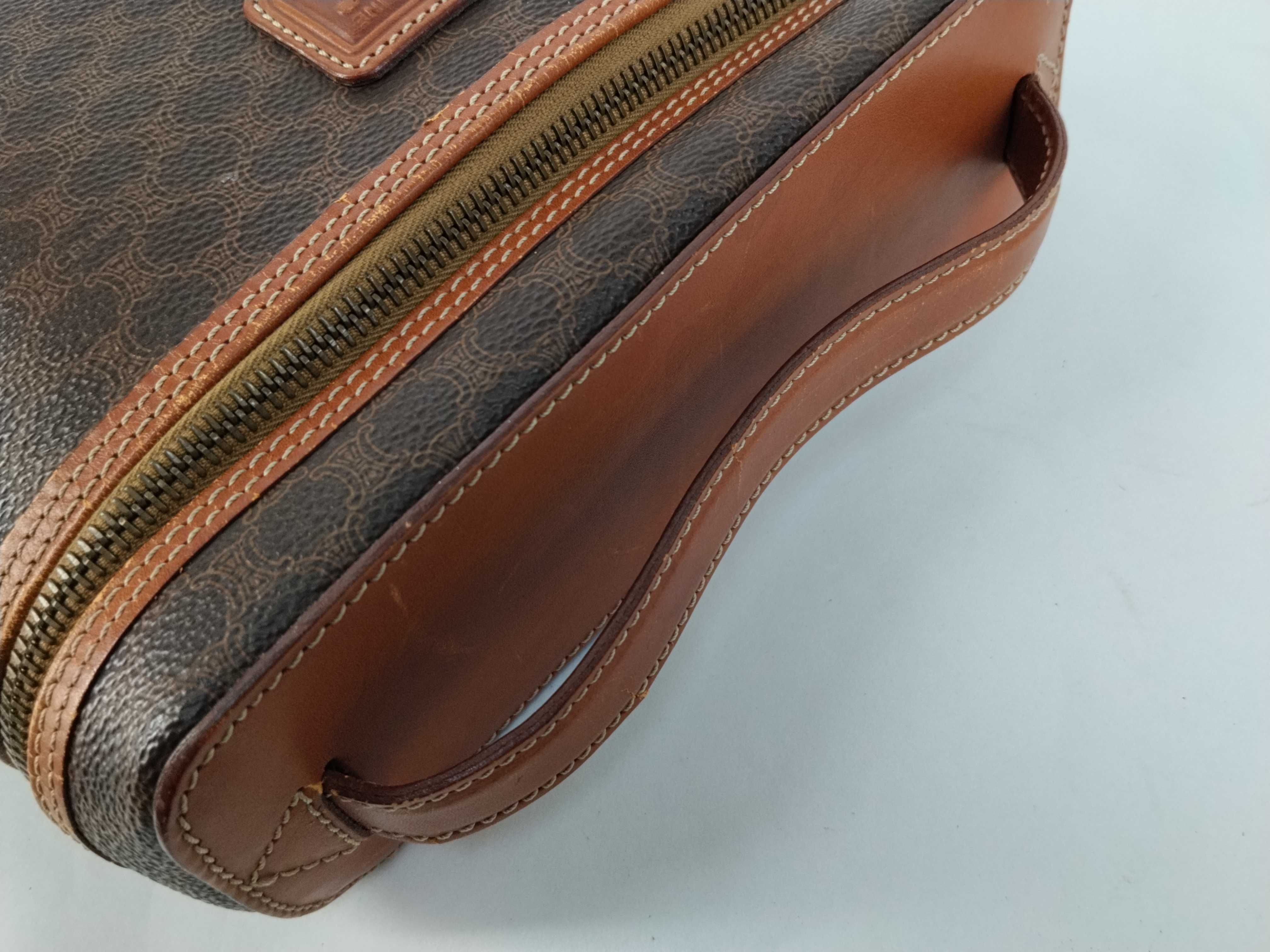 Macadam Handbag, PVC Leather, Brown Handbag — view 3