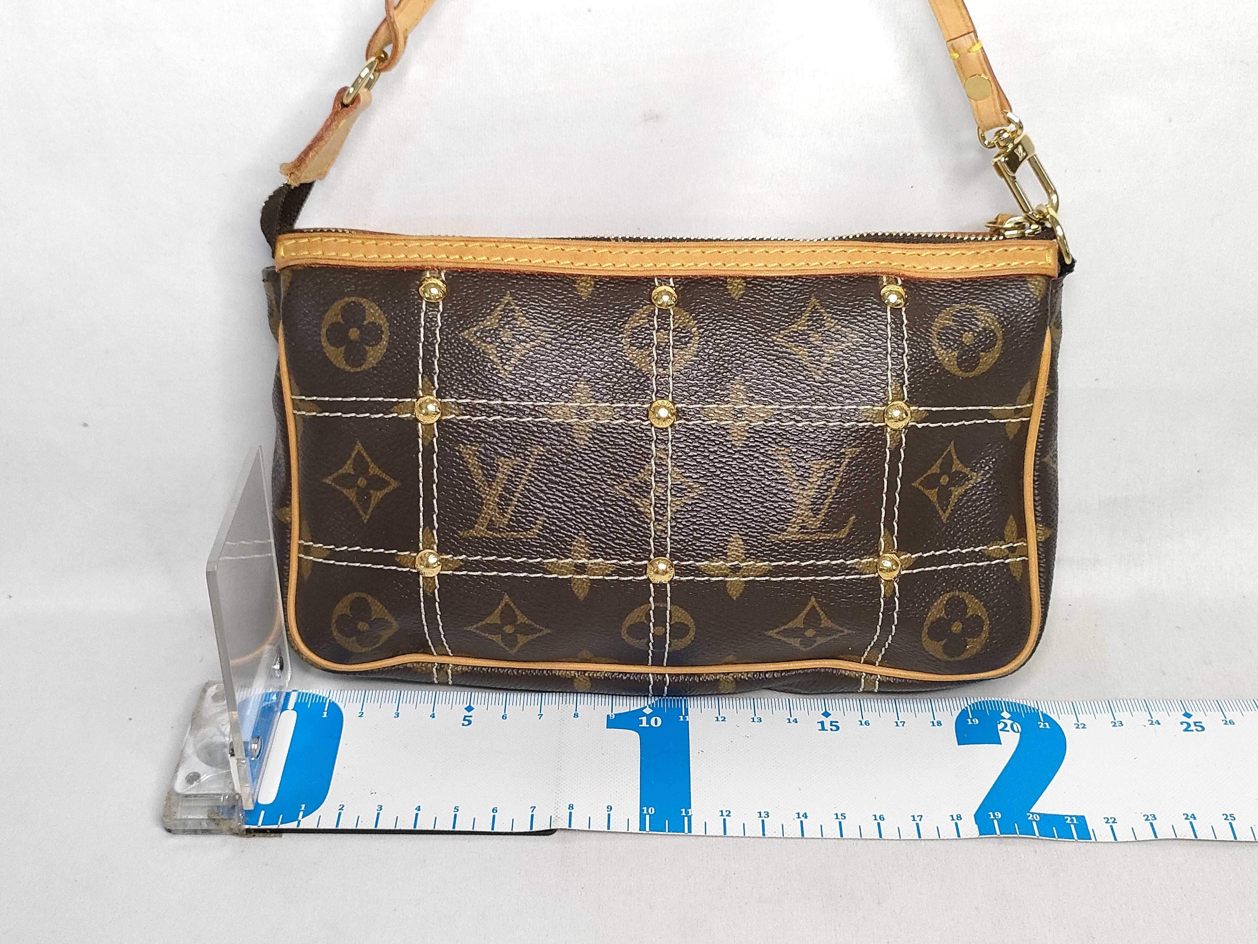 Monogram Pochette Accessoires M40141 CA1026 Brown Handbag — view 2
