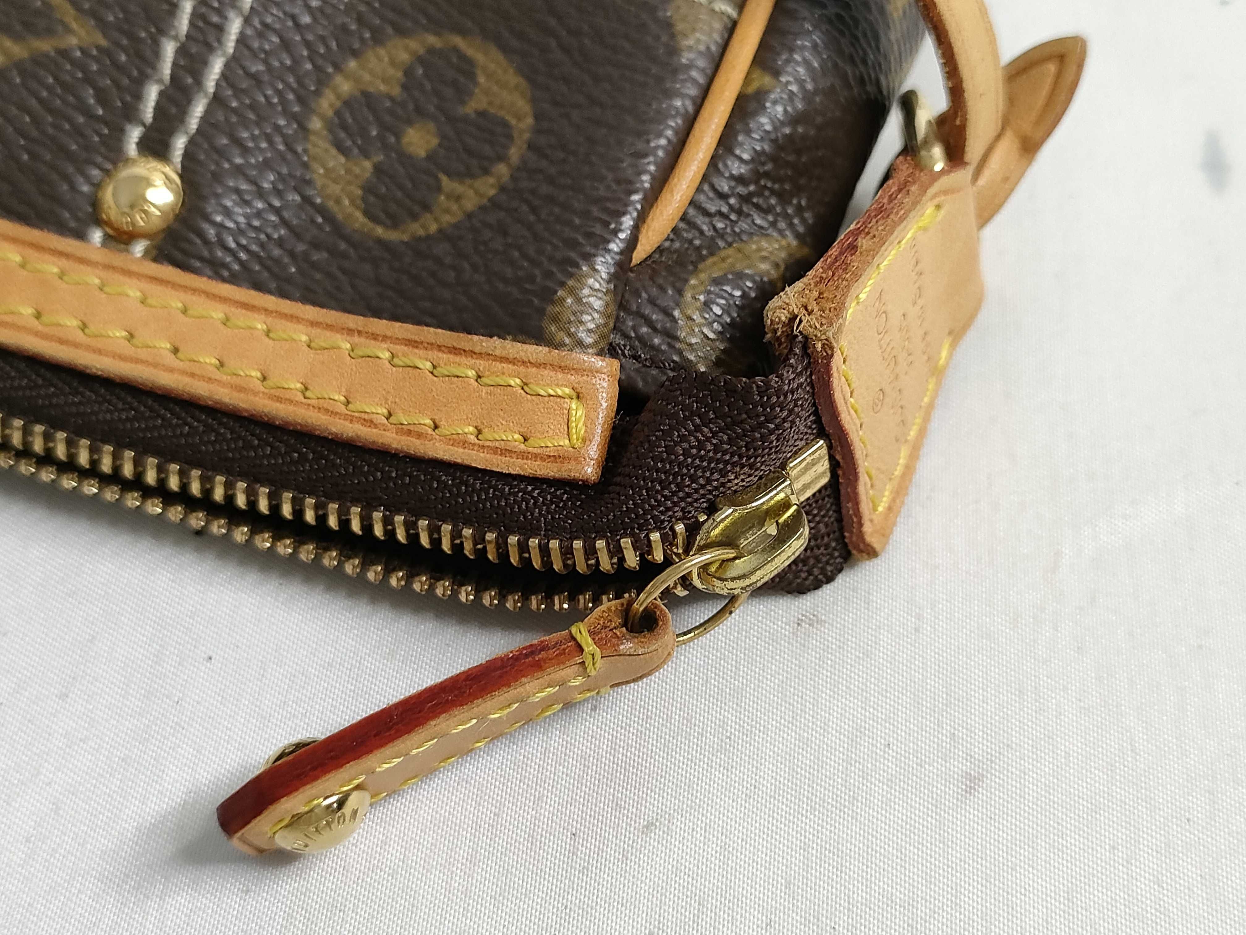 Monogram Pochette Accessoires M40141 CA1026 Brown Handbag — view 13