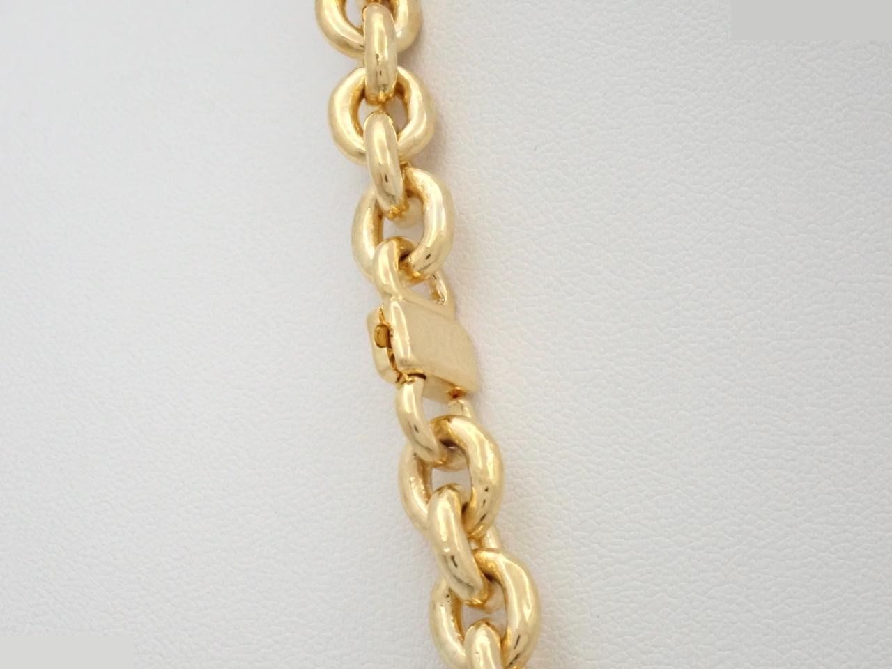 Logo Big Chain Necklace, Neck Circumference Approx. 92cm — view 2