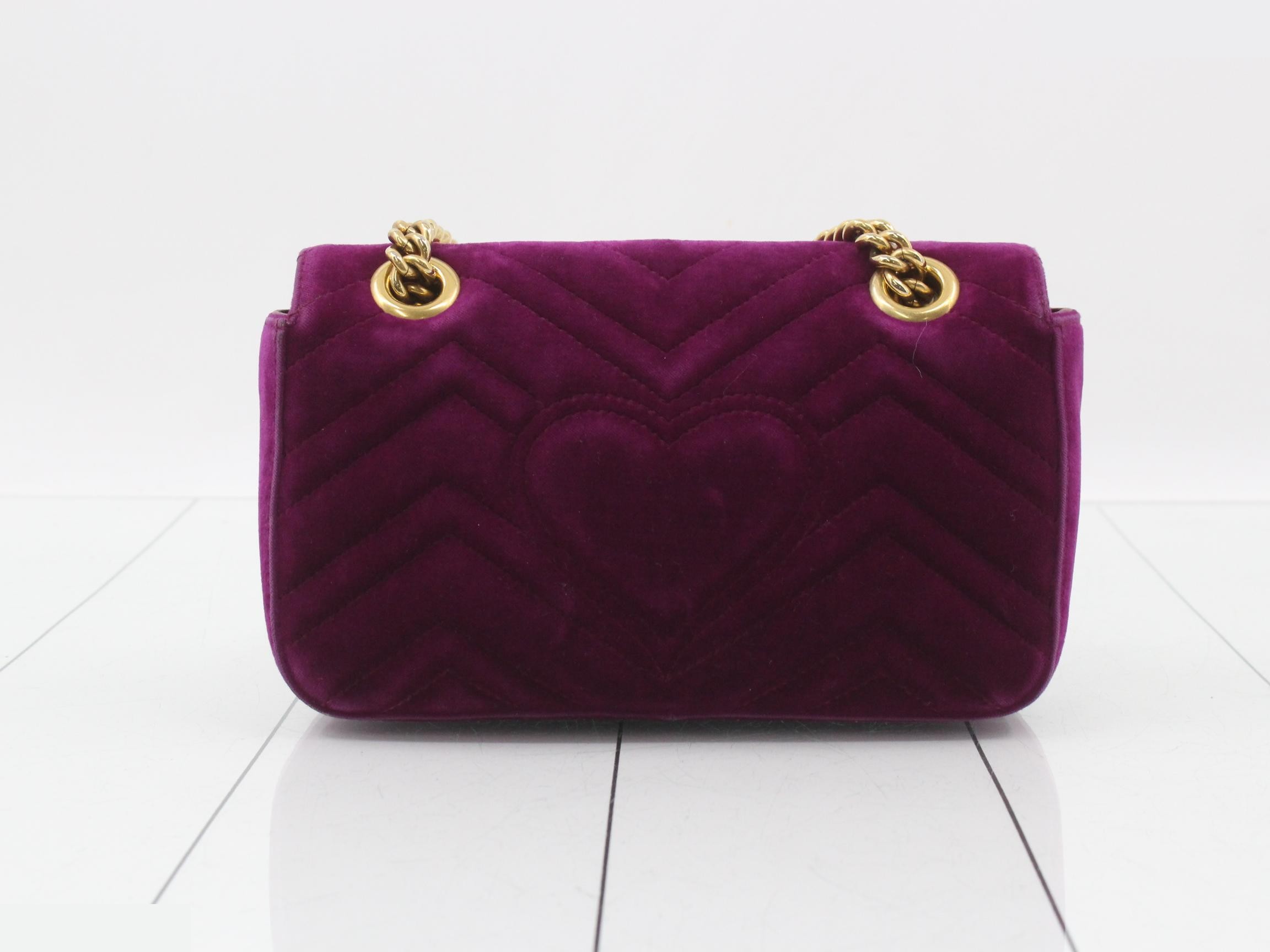 GG Marmont Quilted Chain Shoulder Bag (with box and dust bag) — view 2