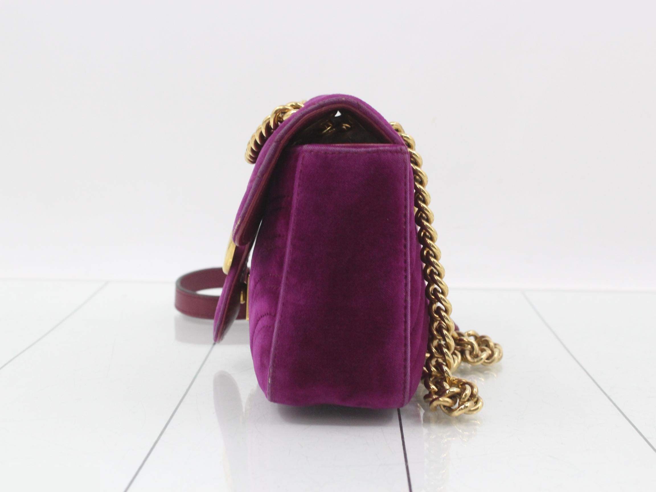 GG Marmont Quilted Chain Shoulder Bag (with box and dust bag) — view 3
