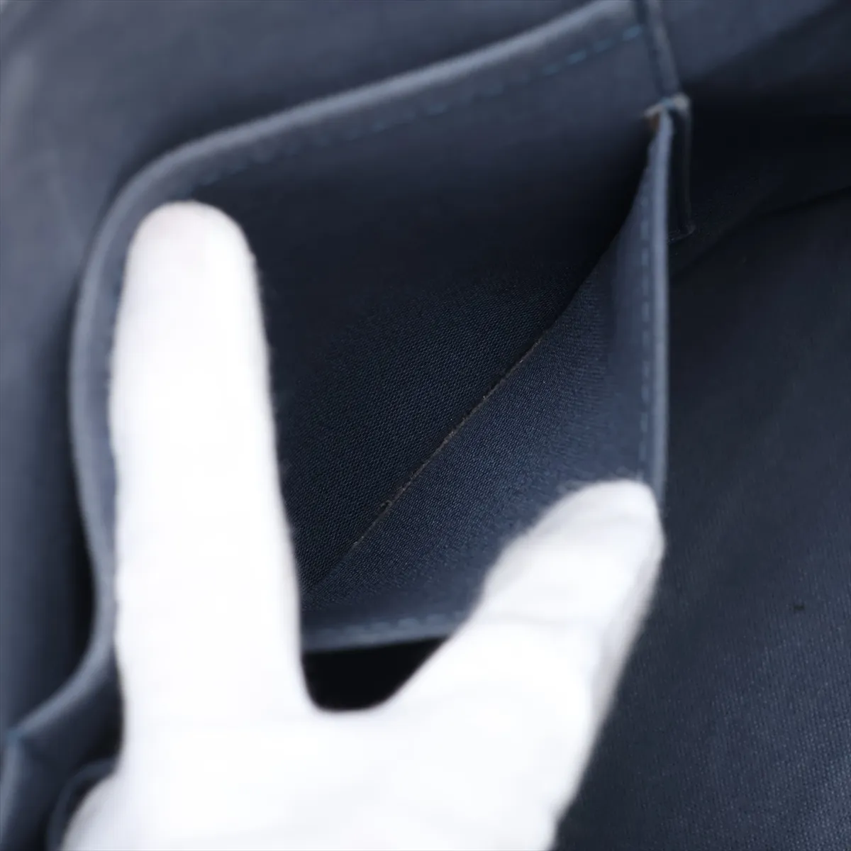 Damier Infini Portedocument Jour N41327 CA4104 Navy — view 12